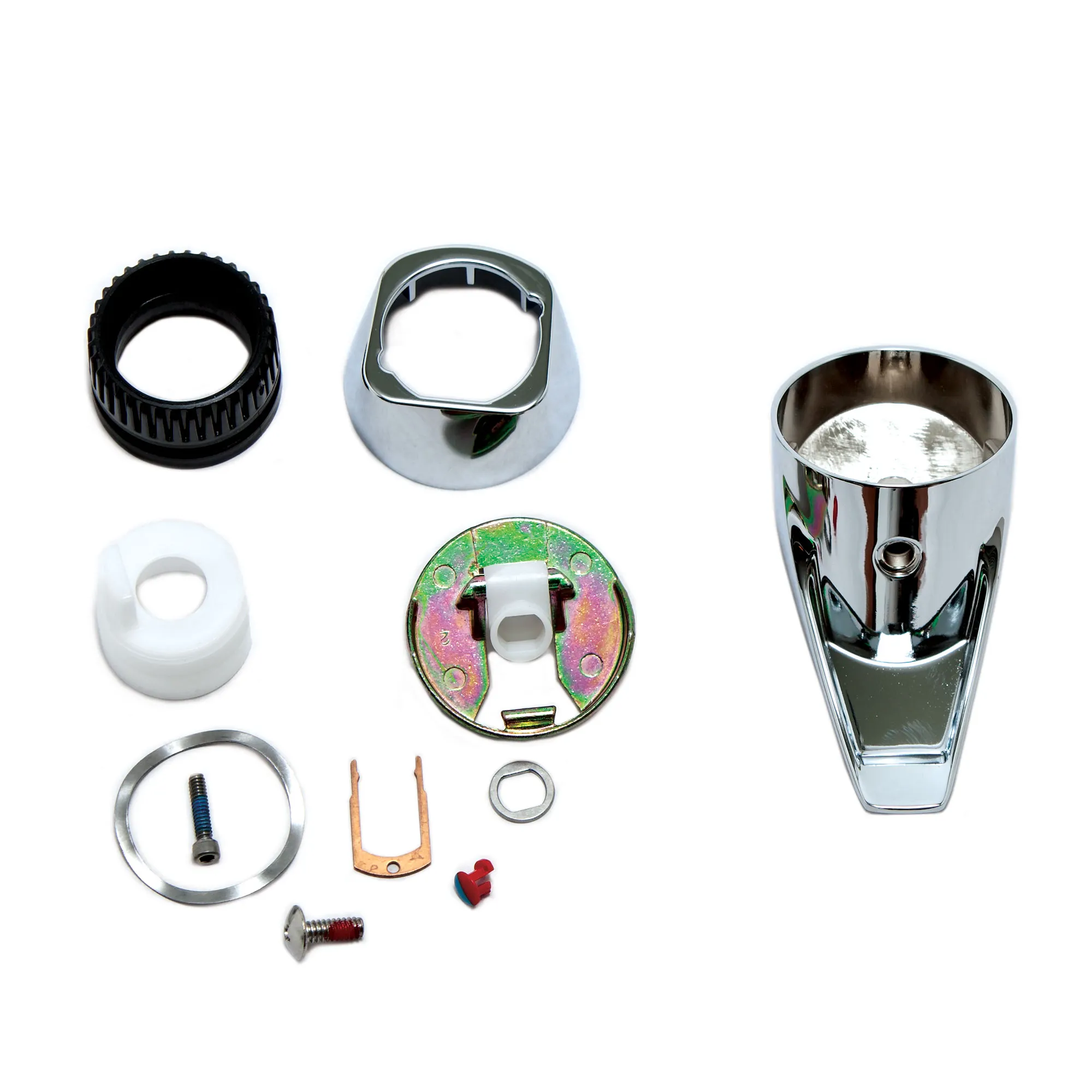 Moen Chrome Bathroom Faucet Conversion Kit - Knob to Lever Handle (Chateau) - Image 2