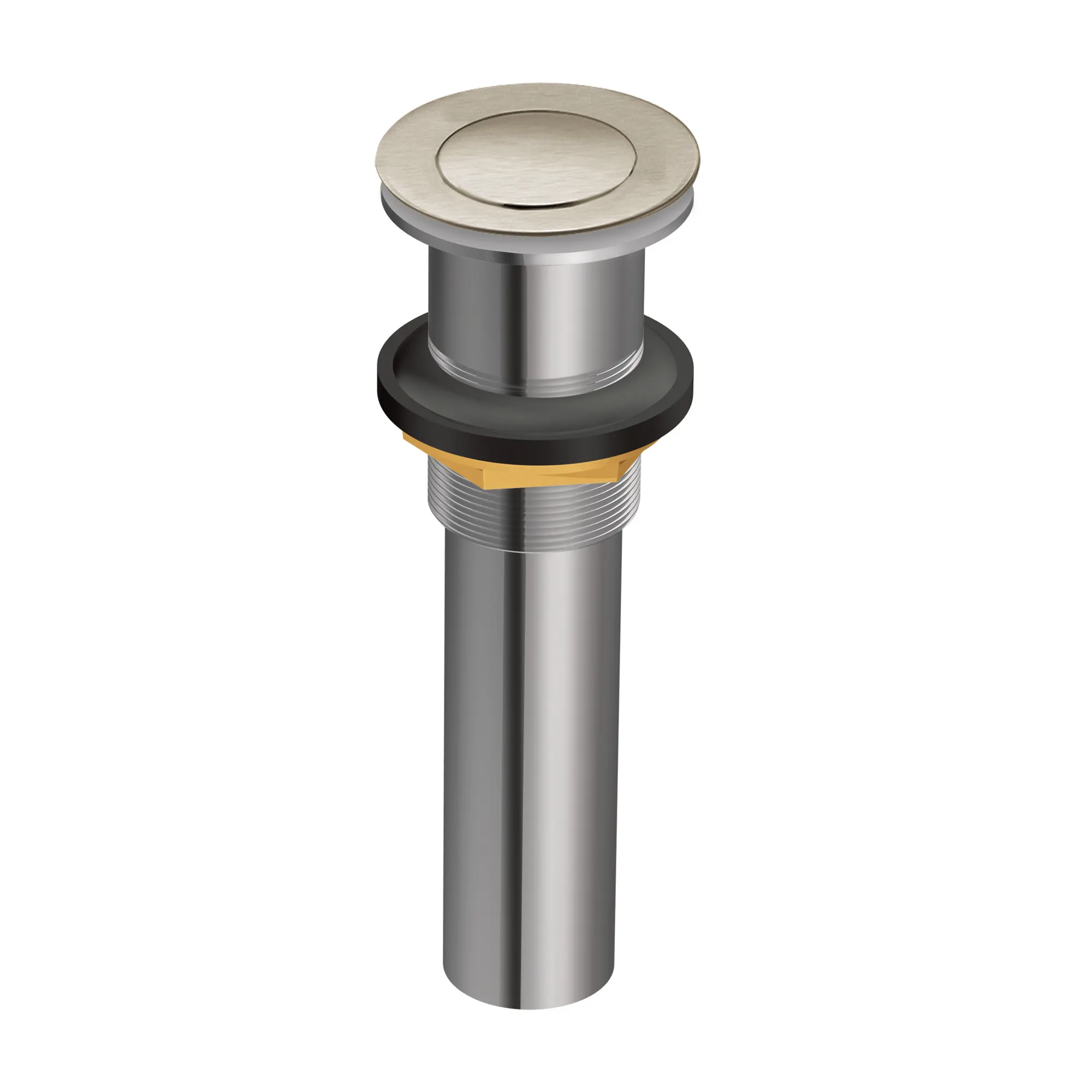 Moen Spring Loaded Push Button Bathroom Drain Assembly (without Overflow) - Image 12