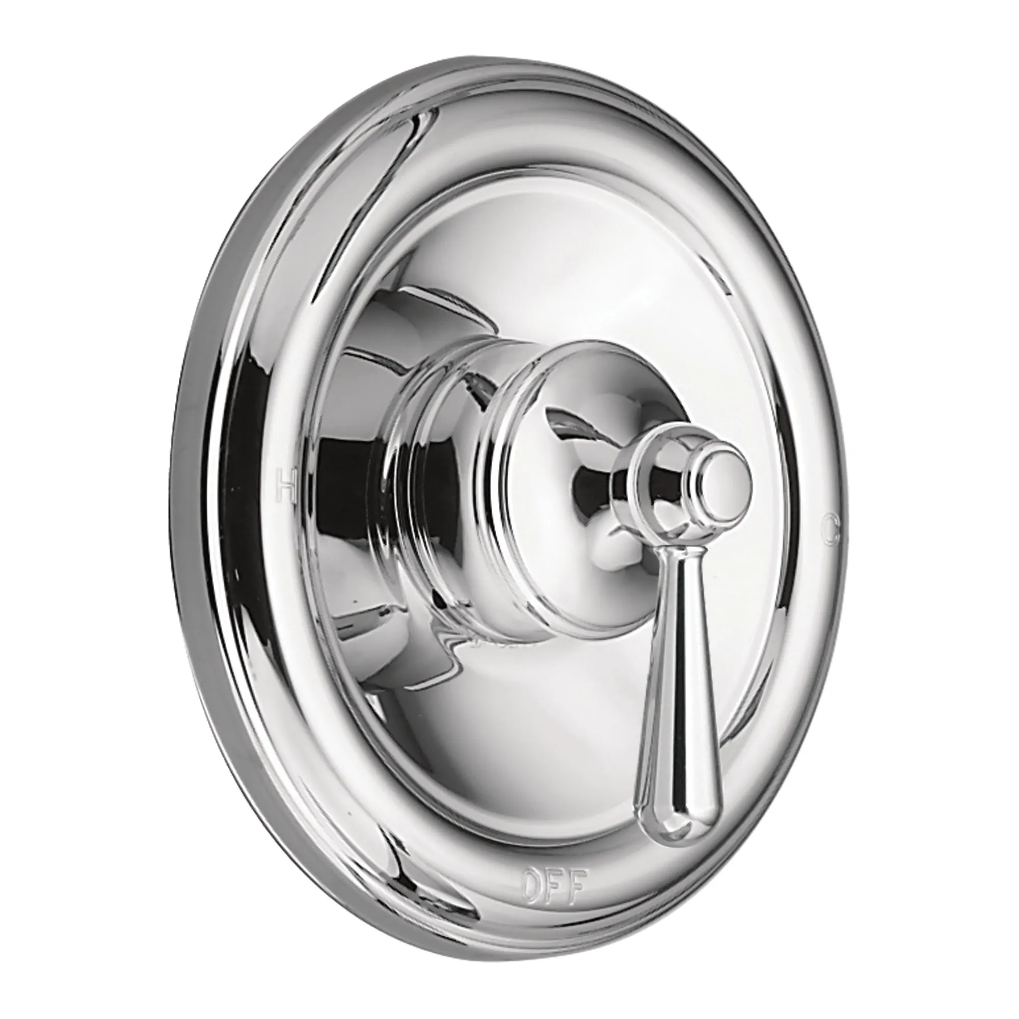 Traditional Chrome Replacement Handle Knob Insert - Image 2