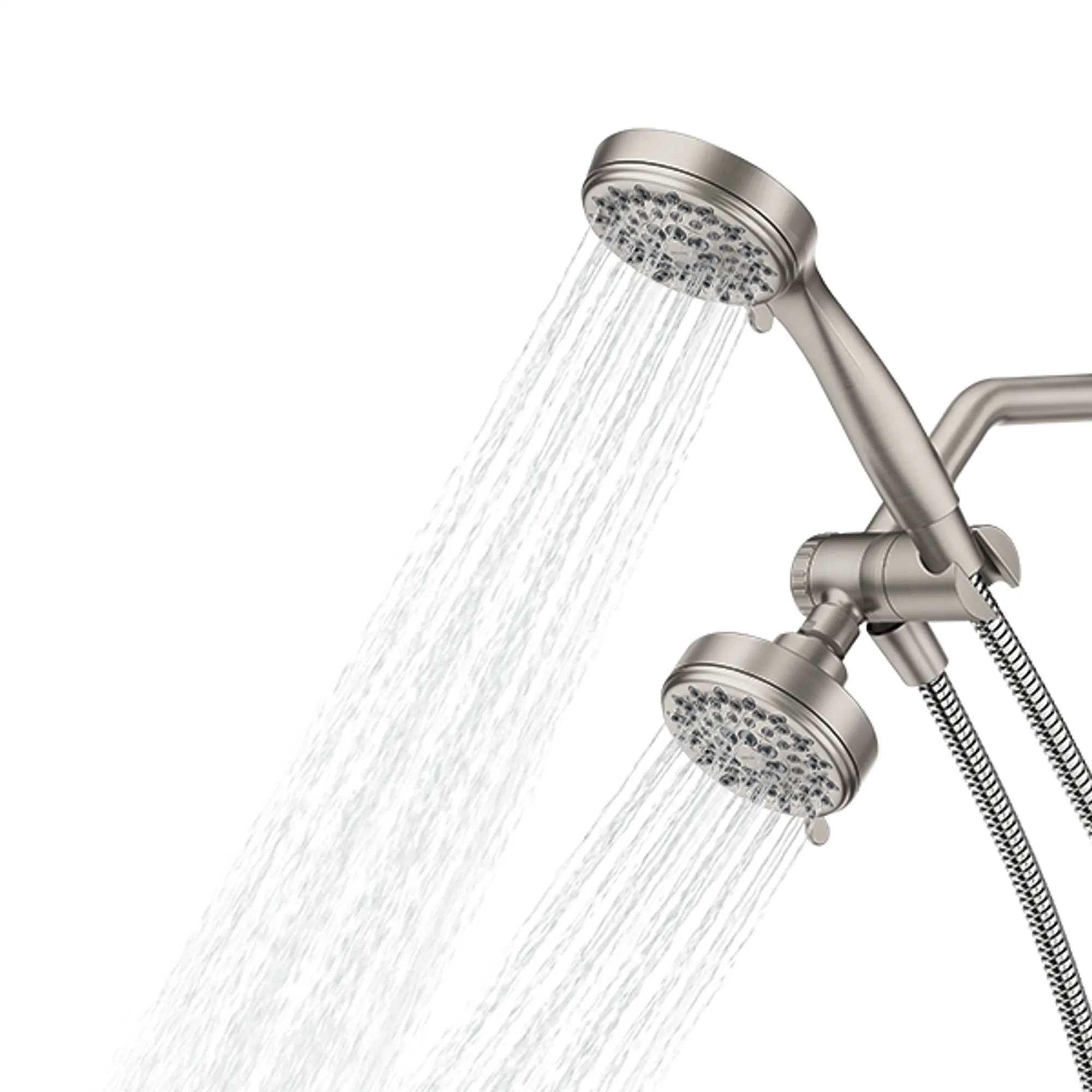 Ignite Five-Function 3 3/4" Diameter Standard Spray Head With Handheld Shower - Image 15