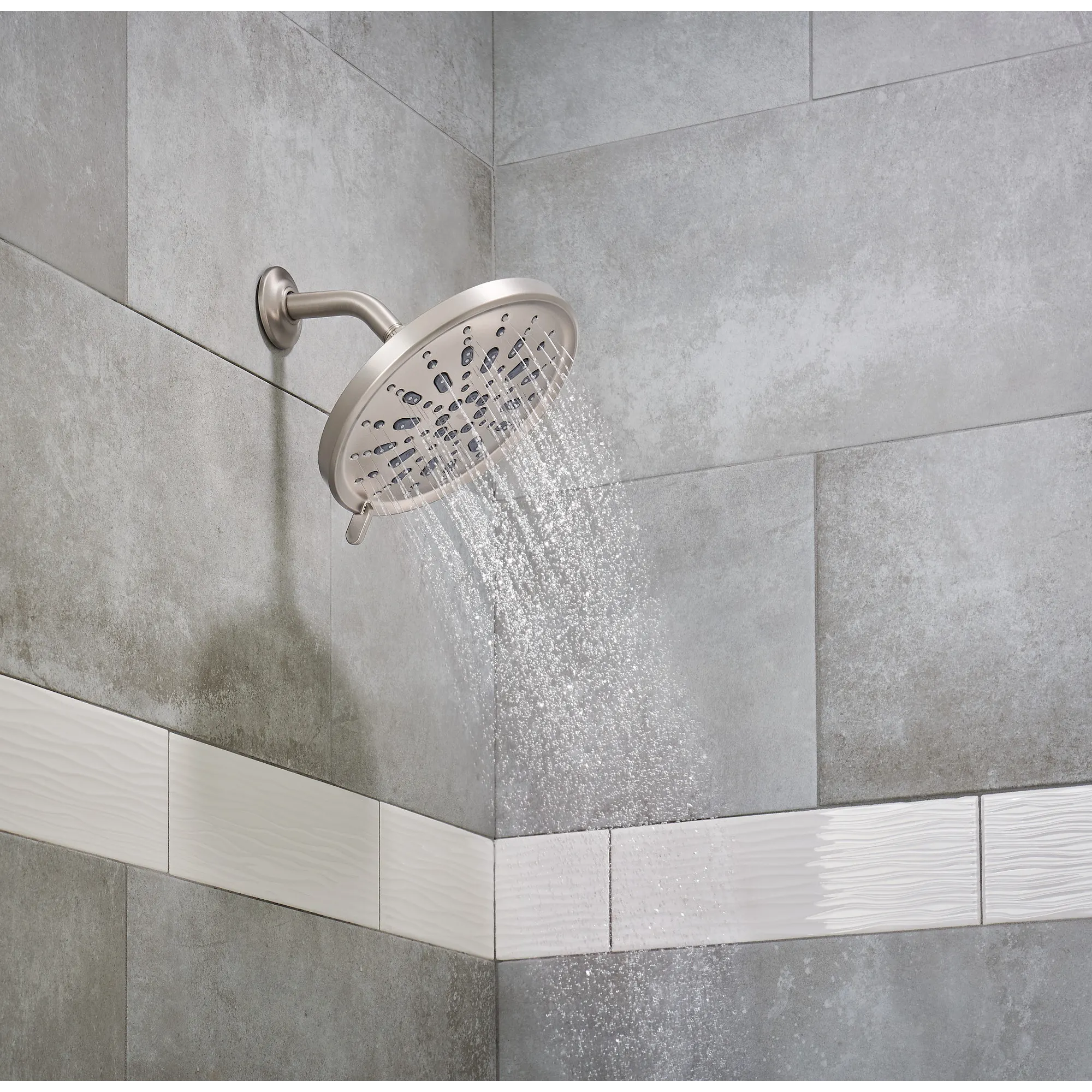 Enthrall Five-Function 9" Diameter Eco-Performance Spray Head Rainshower - Image 14