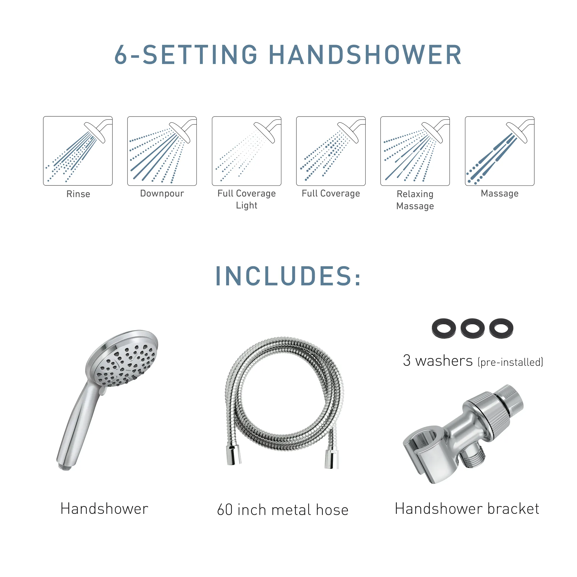 Attune Handheld Shower - Image 7
