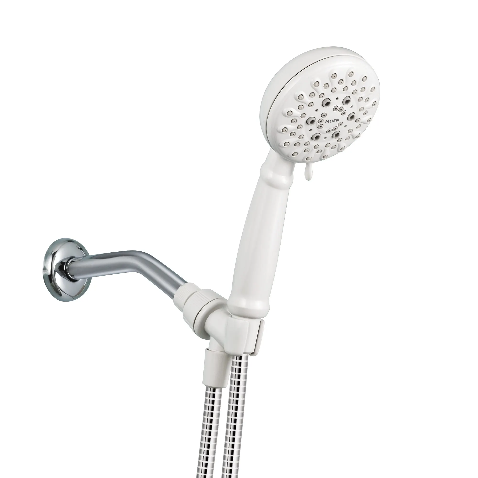 Banbury Five-Function 4" Diameter Spray Head Handheld Shower - Image 16