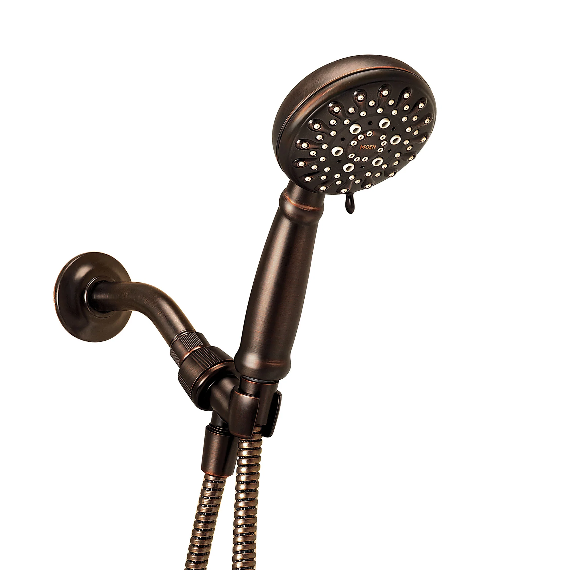 Banbury Five-Function 4" Diameter Spray Head Handheld Shower - Image 17