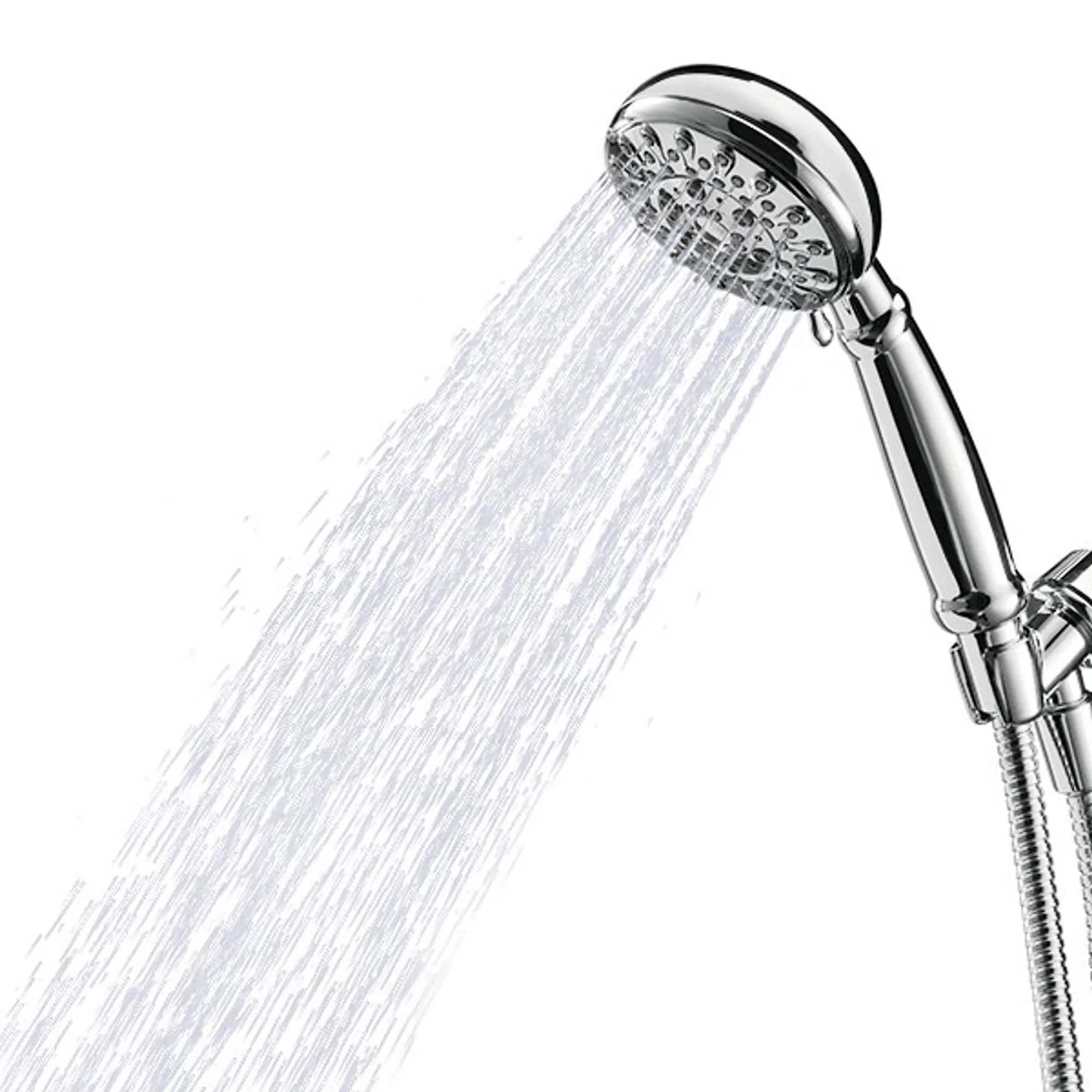 Banbury Five-Function 4" Diameter Spray Head Handheld Shower - Image 5