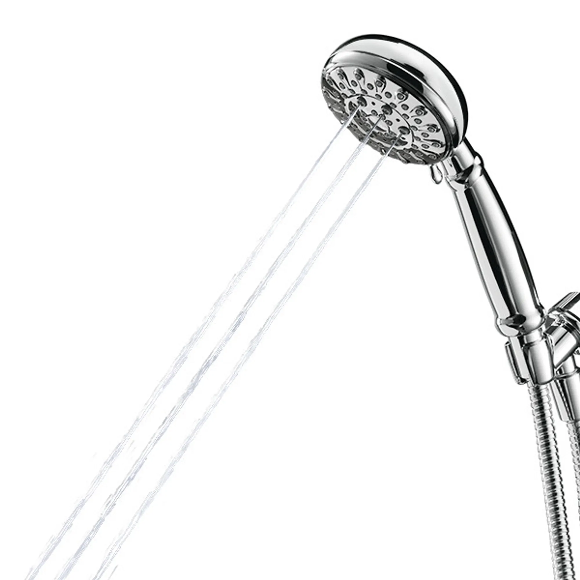 Banbury Five-Function 4" Diameter Spray Head Handheld Shower - Image 6