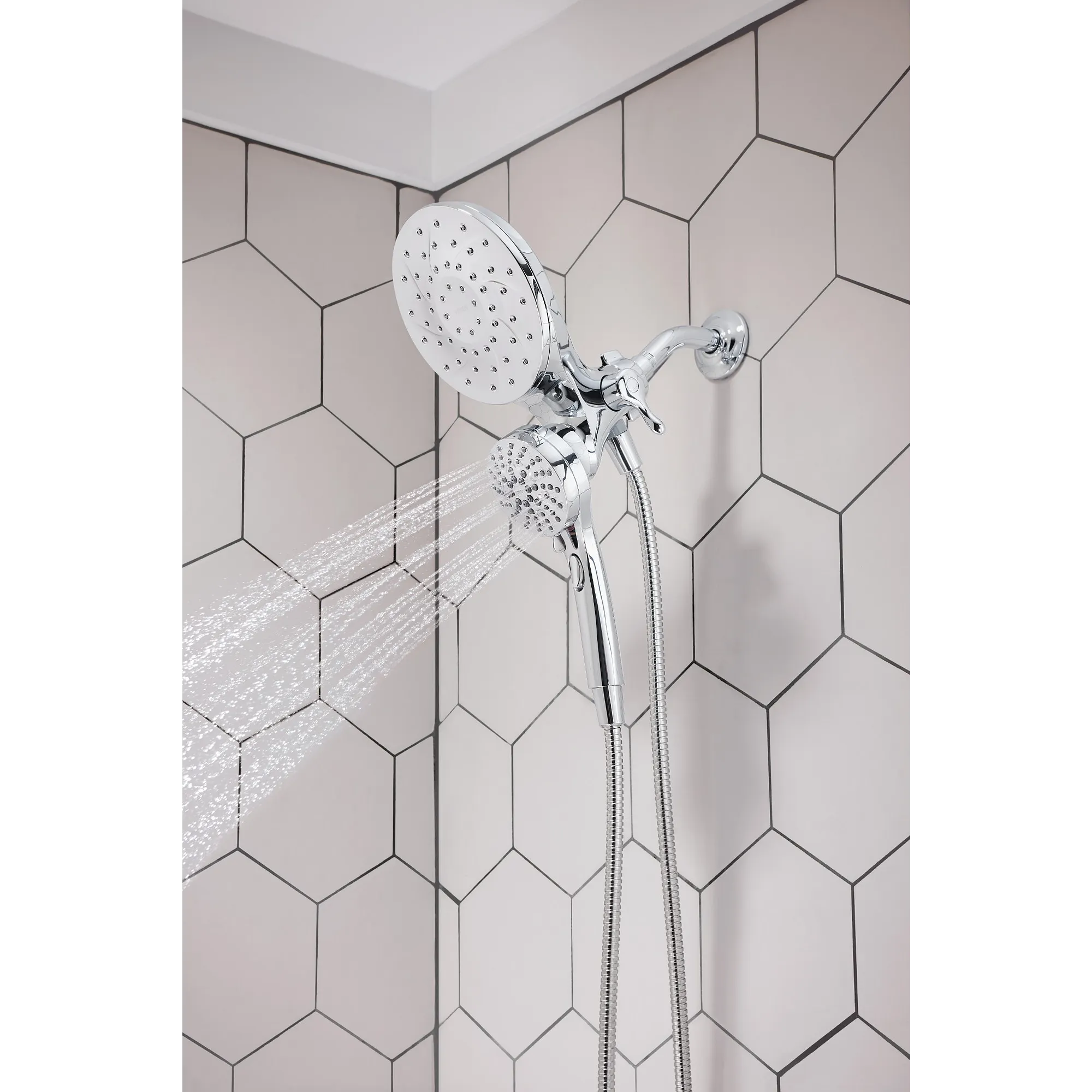 Engage Six-Function Combination Showerhead With Handheld Shower - Image 5