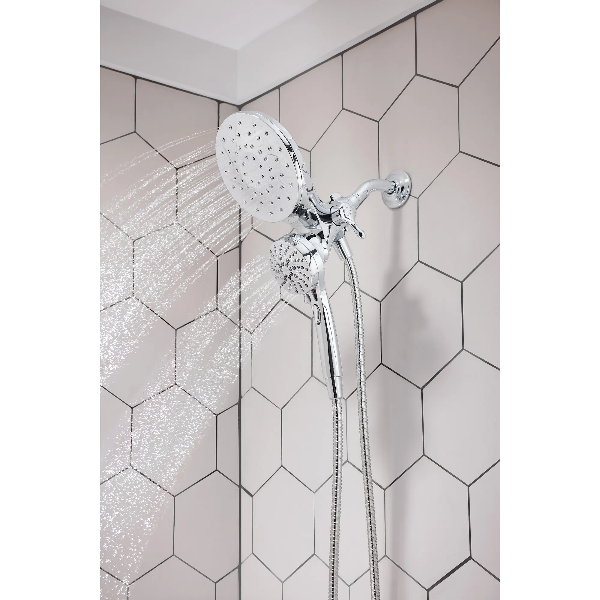 Engage Six-Function Combination Showerhead With Handheld Shower - Image 6