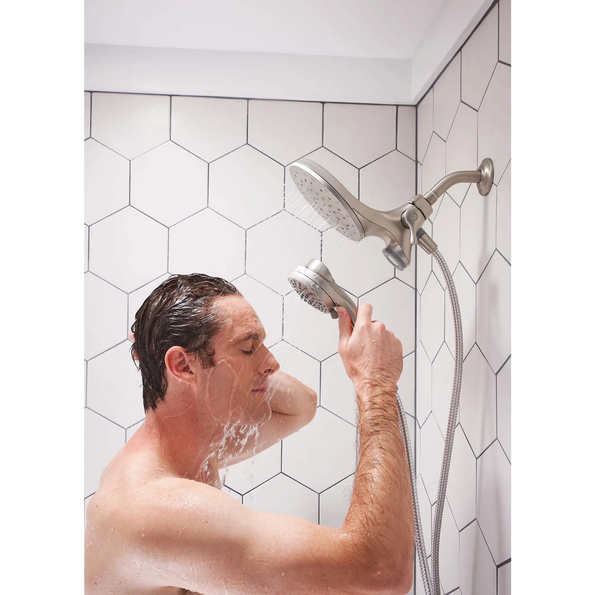 Engage Six-Function Combination Showerhead With Handheld Shower - Image 16