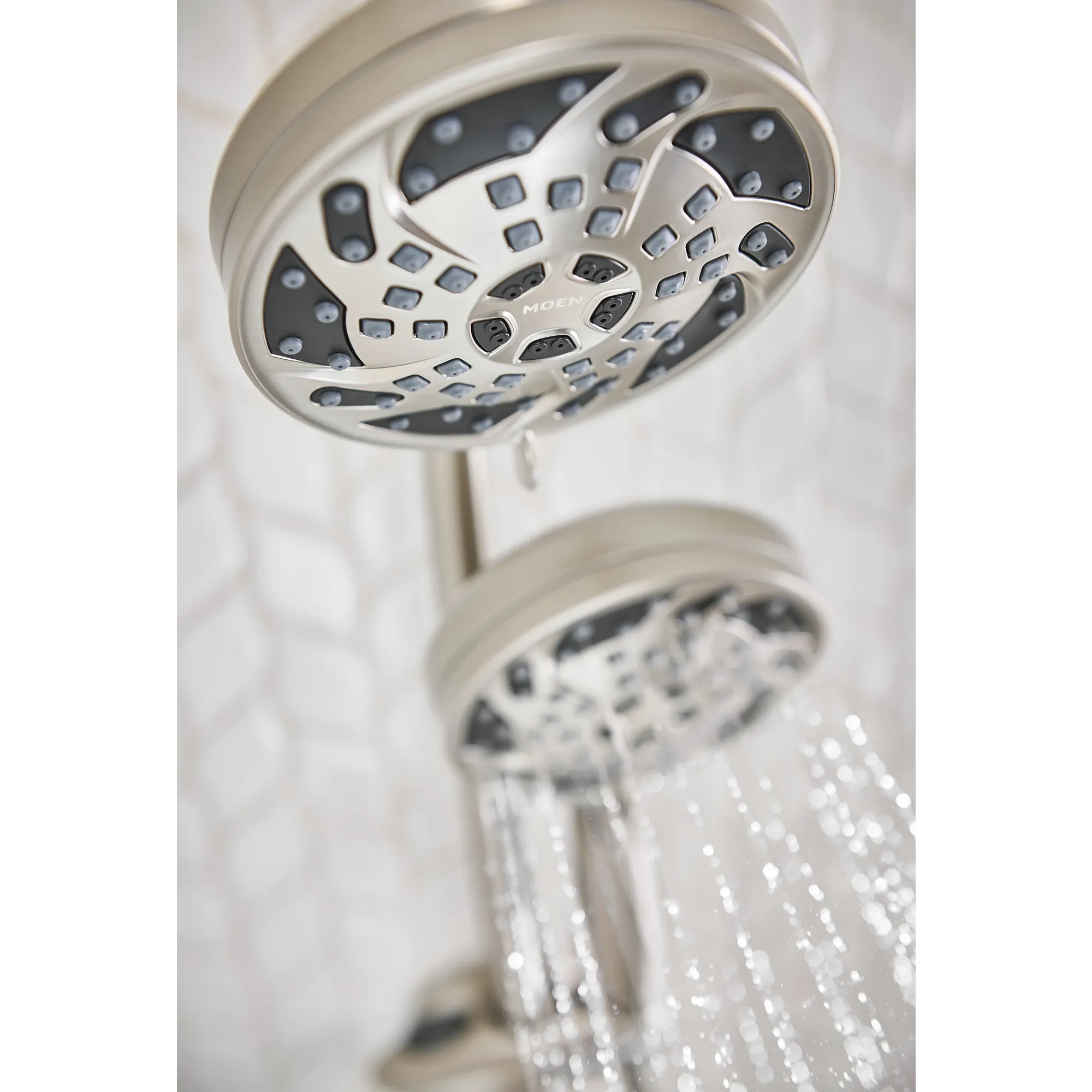 Renewal Five-Function 4 1/2" Diameter Standard Spray Head With Handheld Shower - Image 13