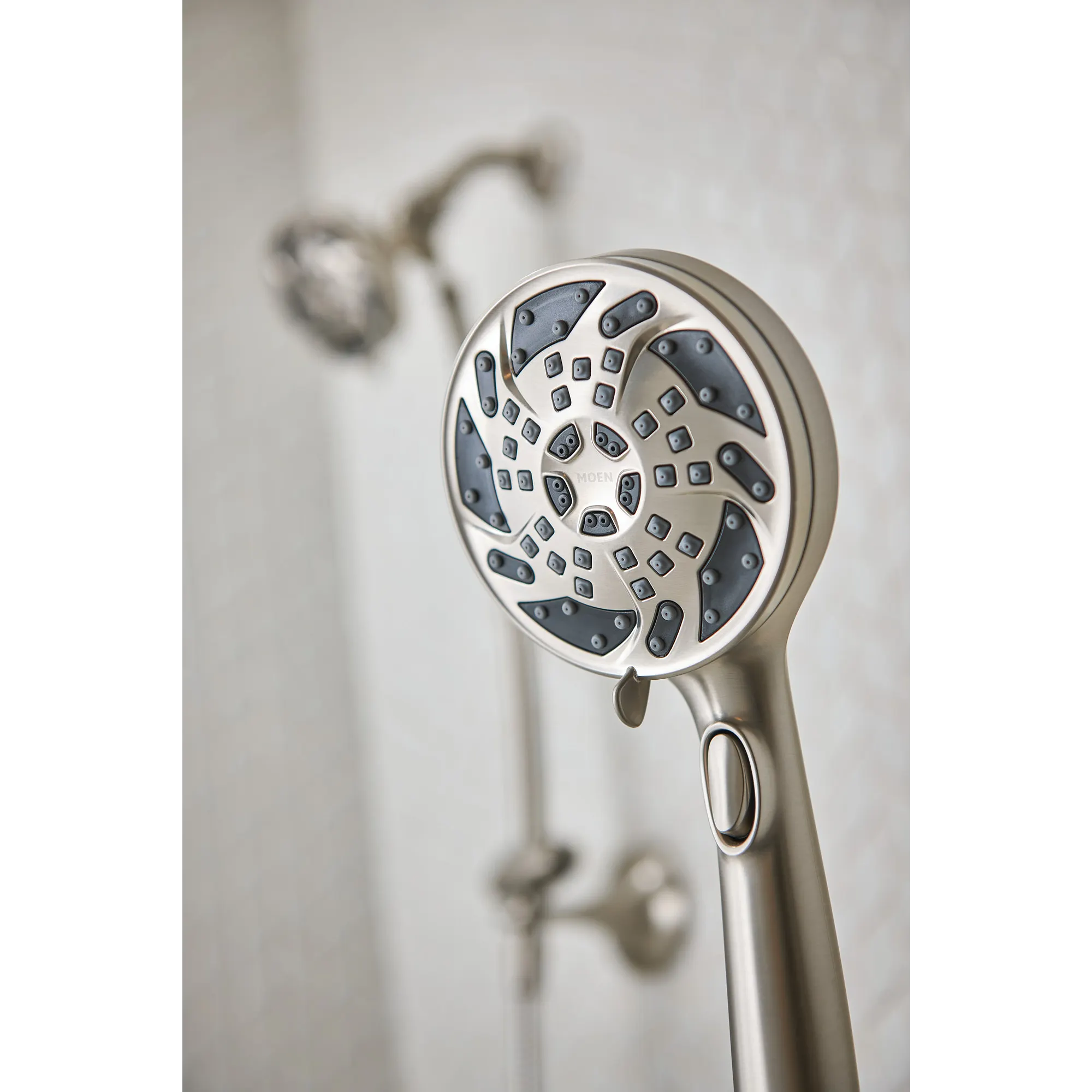 Renewal Five-Function 4 1/2" Diameter Standard Spray Head With Handheld Shower - Image 4