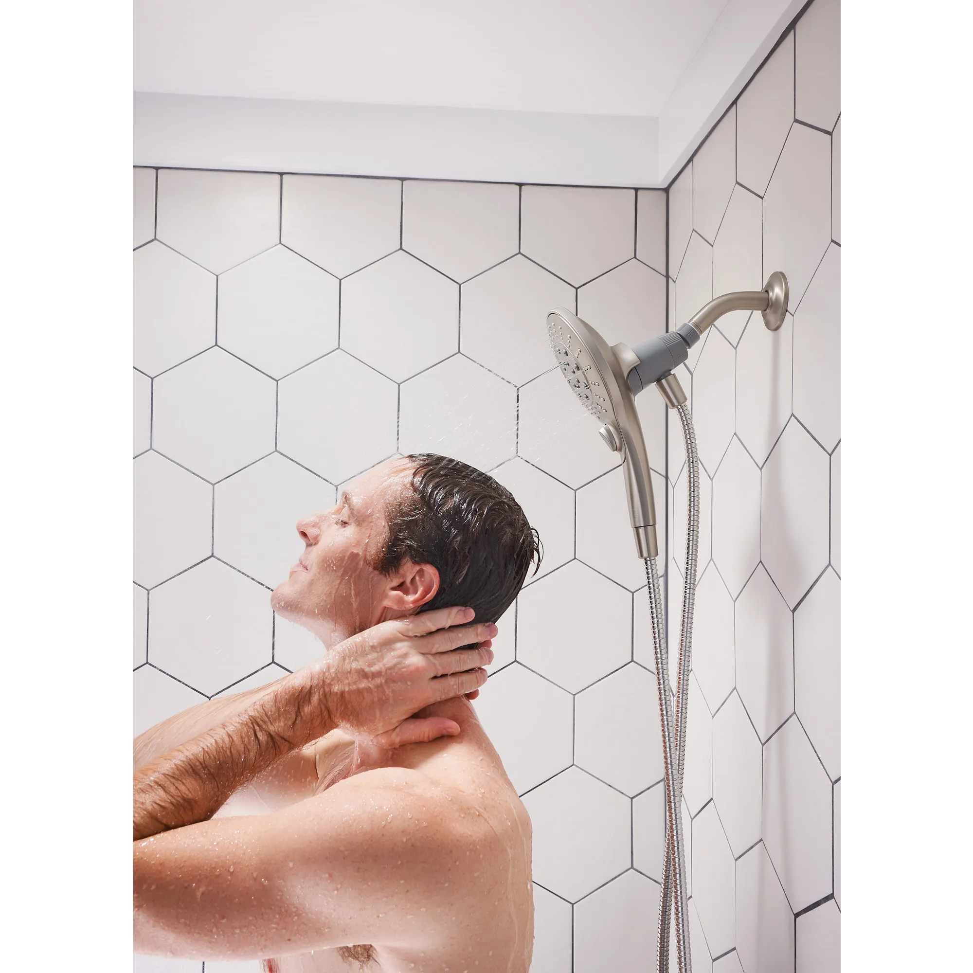 Engage Six-Function 5 1/2" Diameter Eco-Performance Spray Head Handheld Shower - Image 16