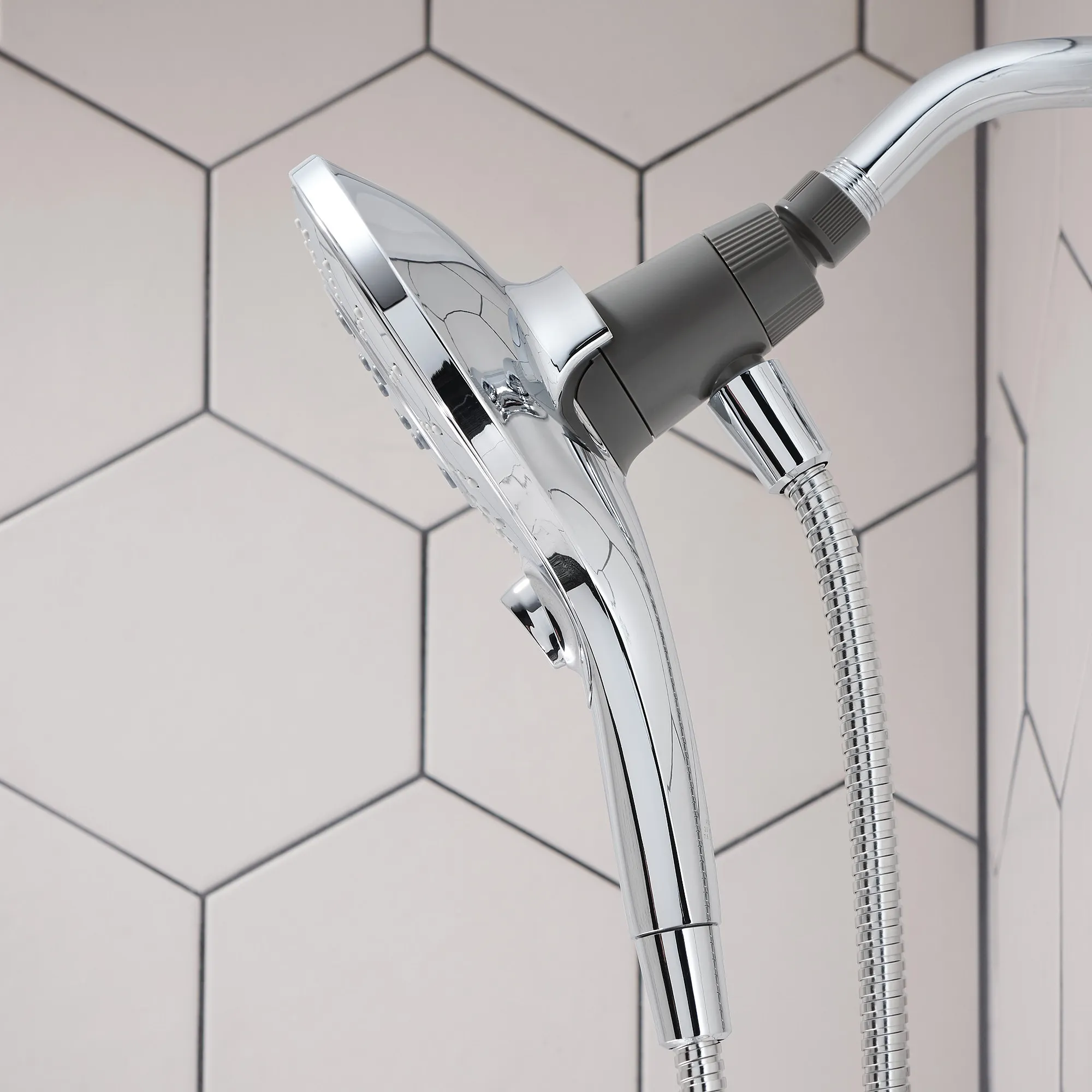 Engage Six-Function 5 1/2" Diameter Eco-Performance Spray Head Handheld Shower - Image 4