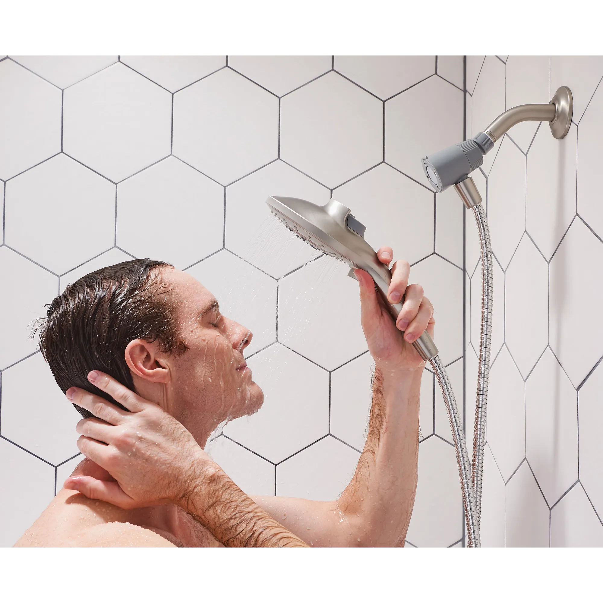 Engage Six-Function 5 1/2" Diameter Spray Head Handheld Shower - Image 19