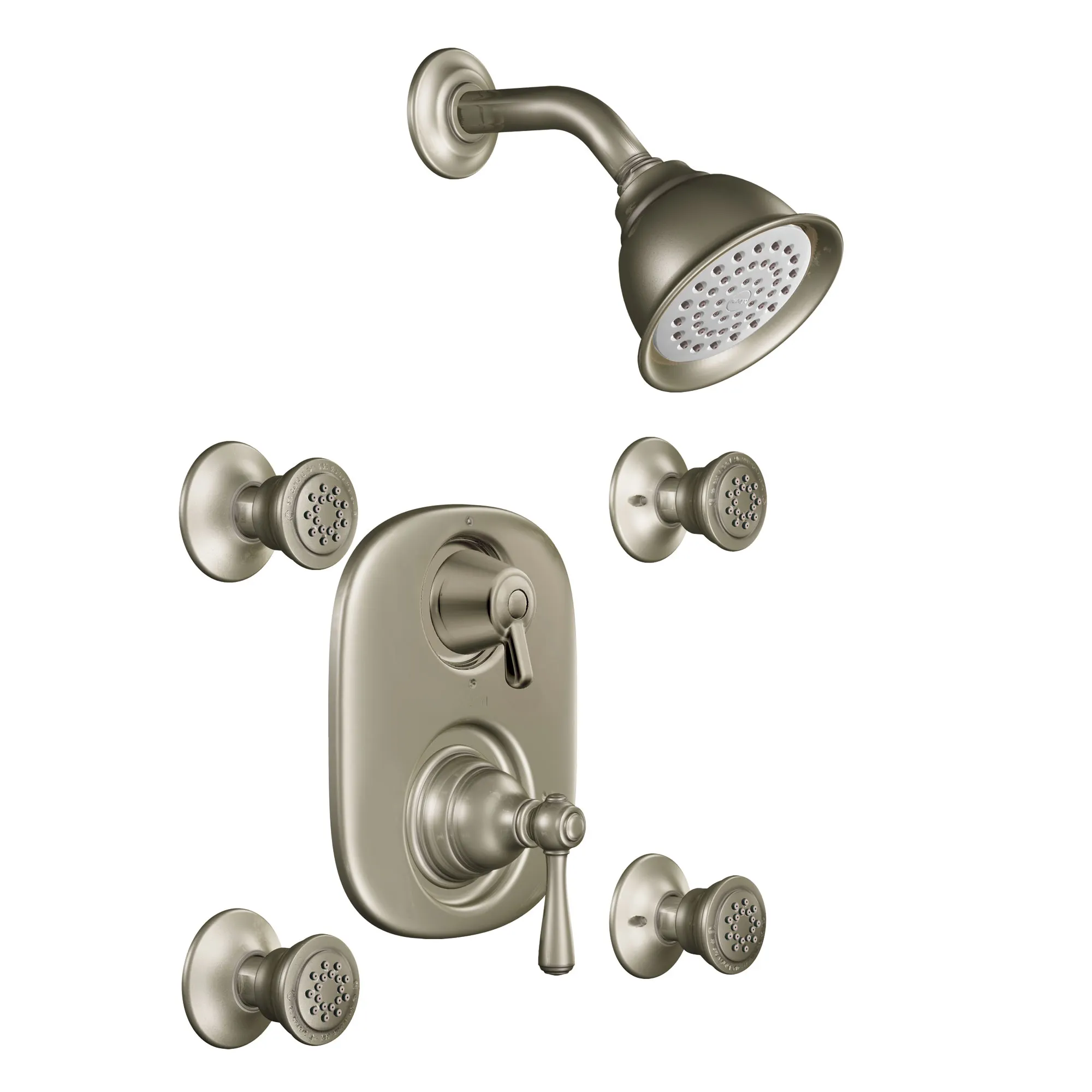 Kingsley Antique nickel Moentrol(R) vertical spa - Image 2