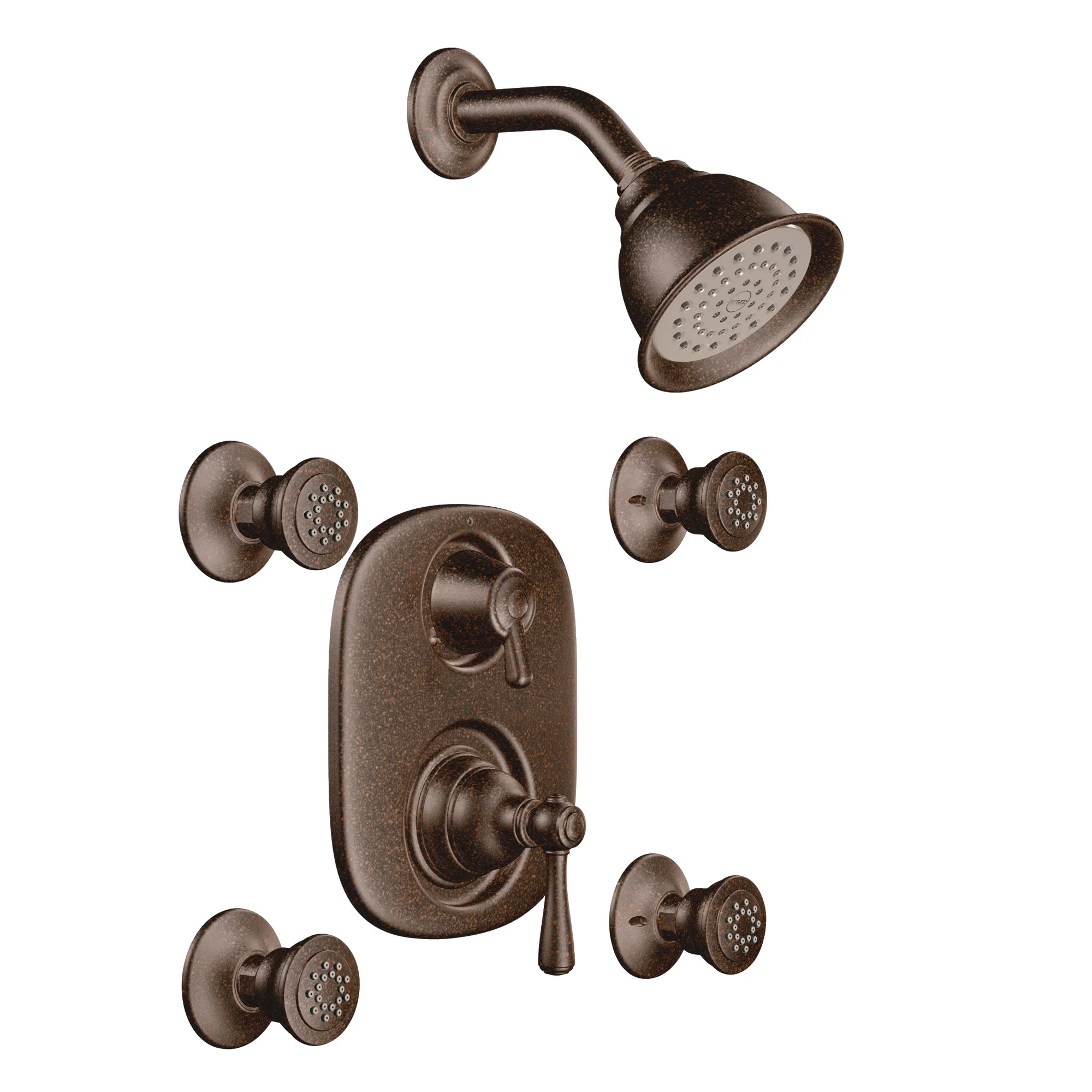 Kingsley Oil rubbed bronze Moentrol(R) vertical spa - Image 2