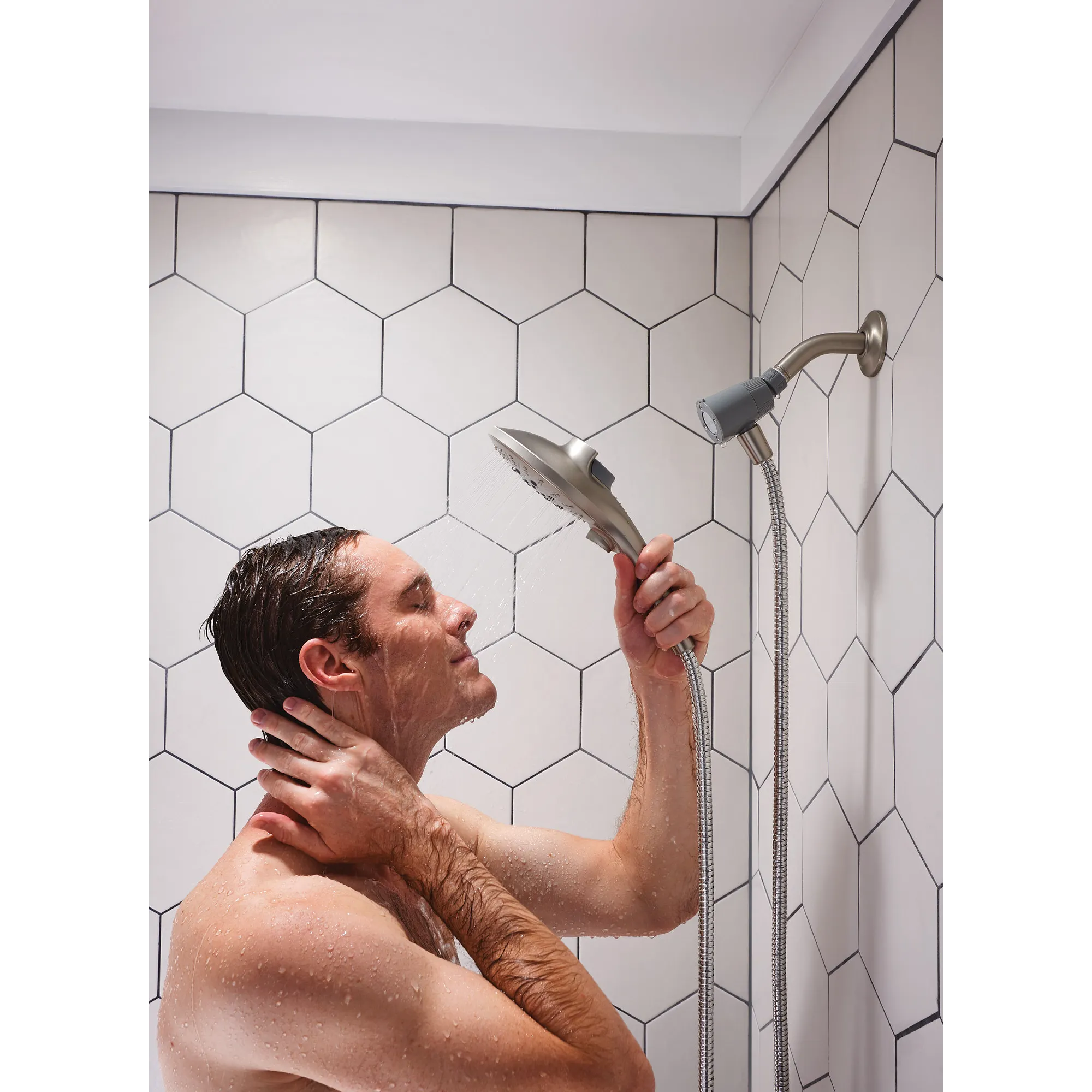 Attract Six-Function 5 1/2" Diameter Showerhead with Handshower - Image 31