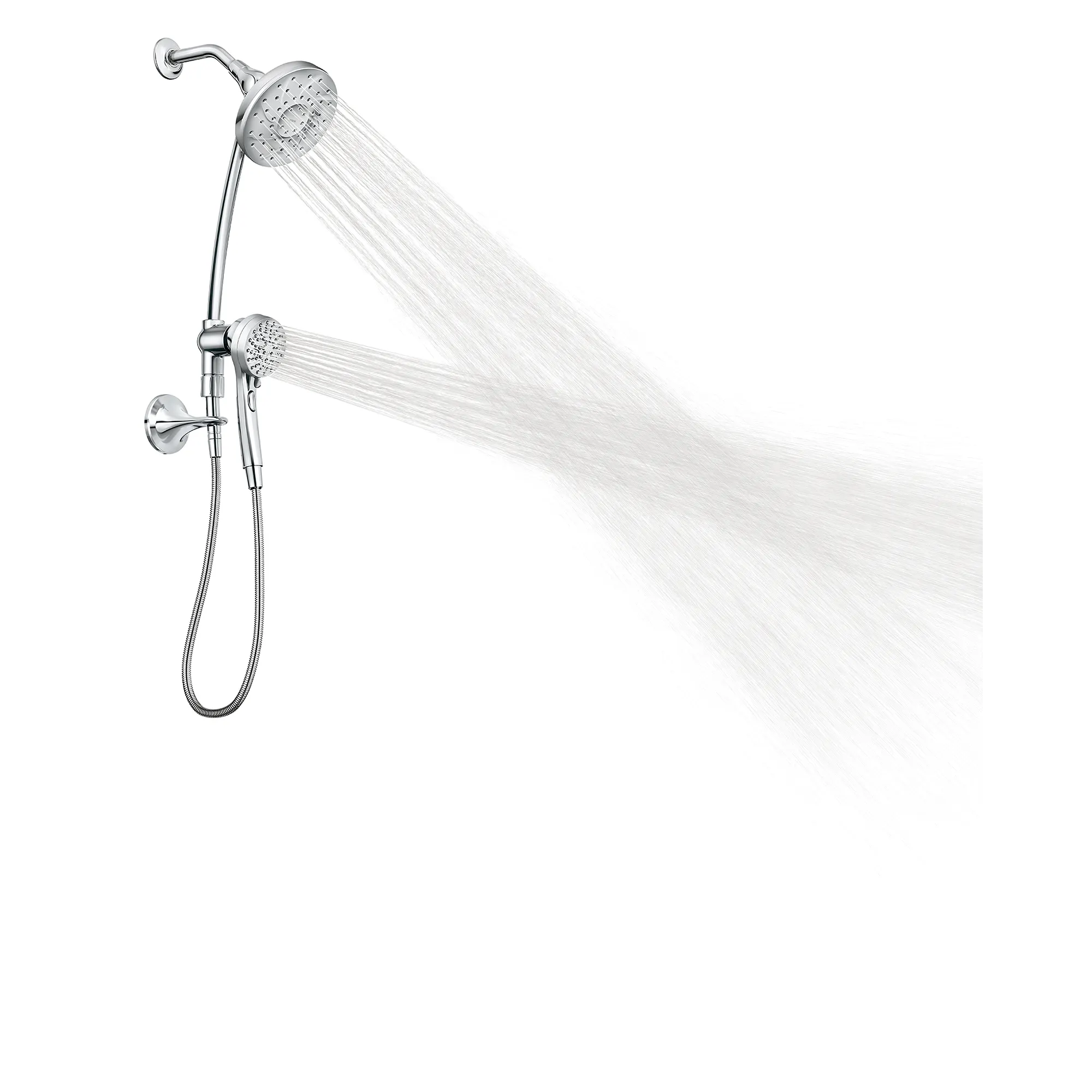 Engage Six-Function 5 1/2" Diameter Showerhead with Handshower - Image 2