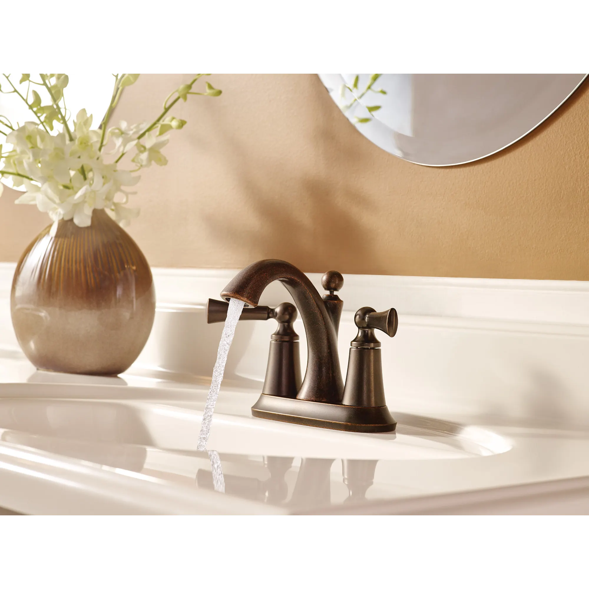 Wynford Two-handle Centerset Bathroom Sink Faucet - Image 7