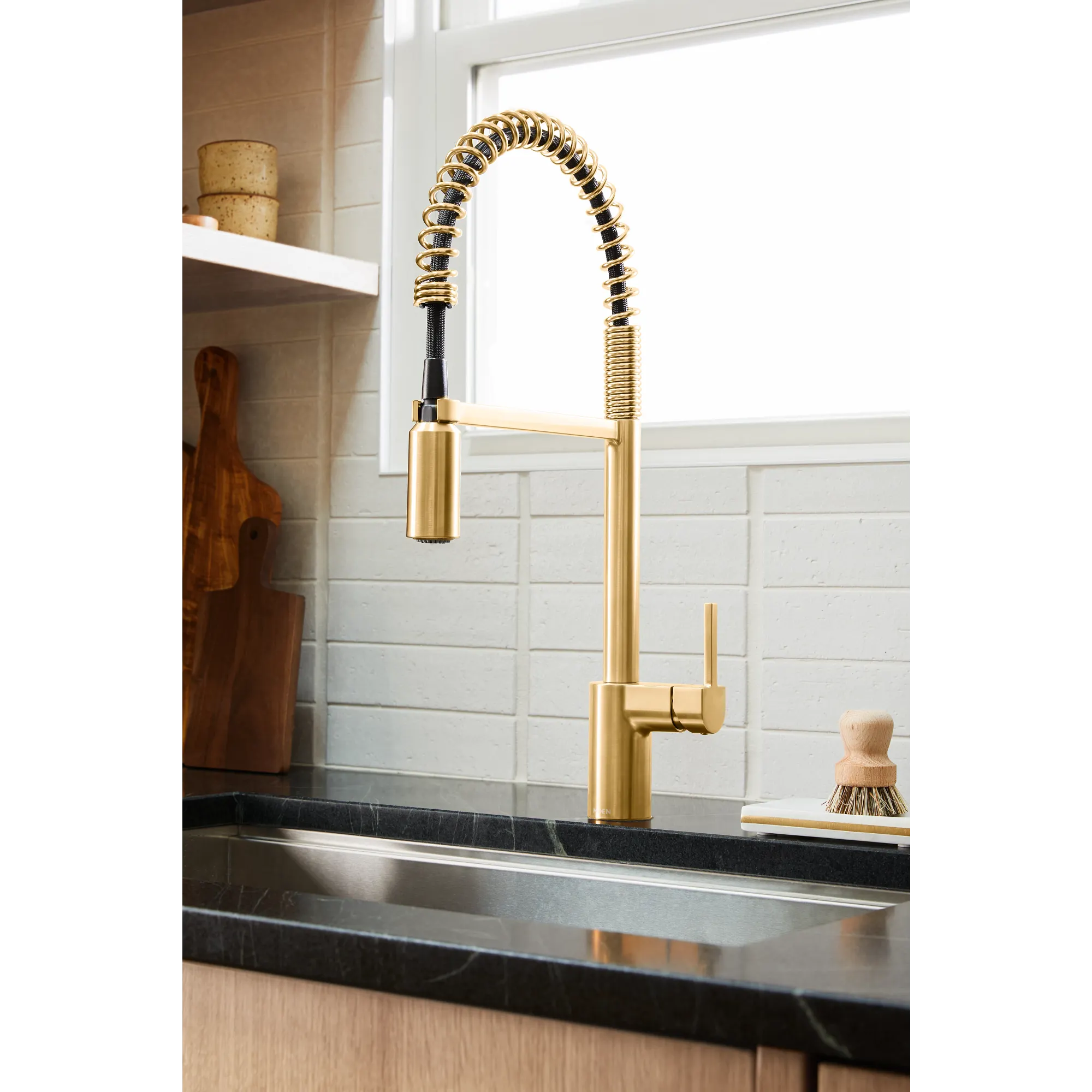 Align One-Handle Pre-Rinse Spring Pulldown Kitchen Faucet - Image 28