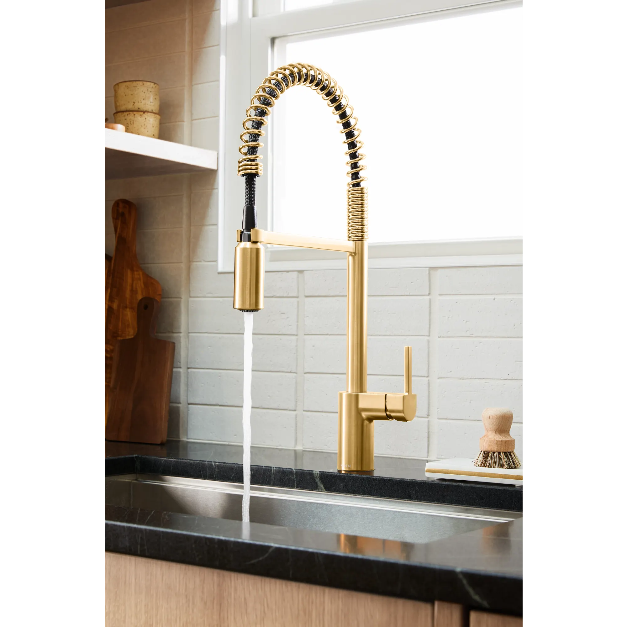 Align One-Handle Pre-Rinse Spring Pulldown Kitchen Faucet - Image 30