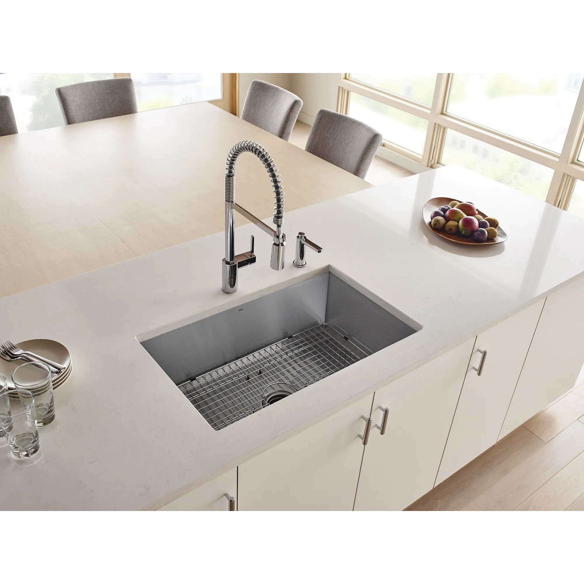 Align One-Handle Pre-Rinse Spring Pulldown Kitchen Faucet - Image 6