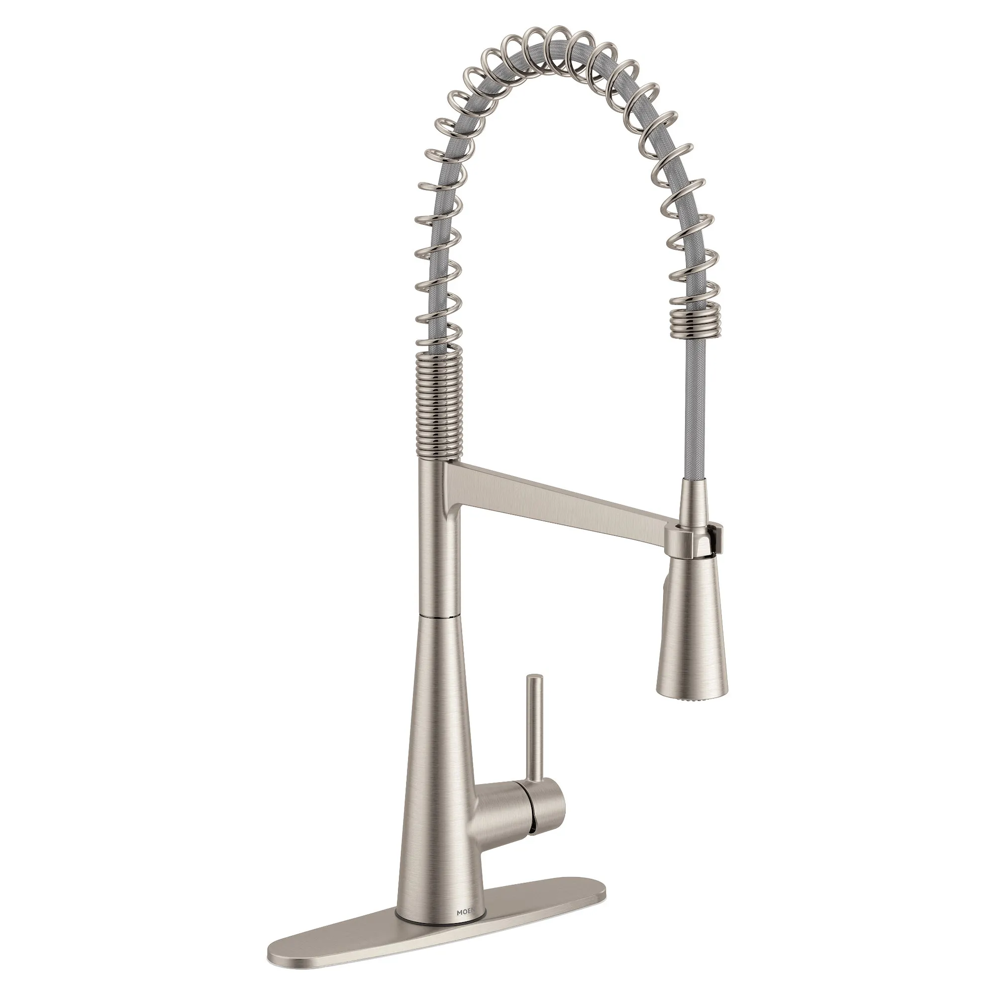 Sleek One-Handle Pre-Rinse Spring Pulldown Kitchen Faucet - Image 16