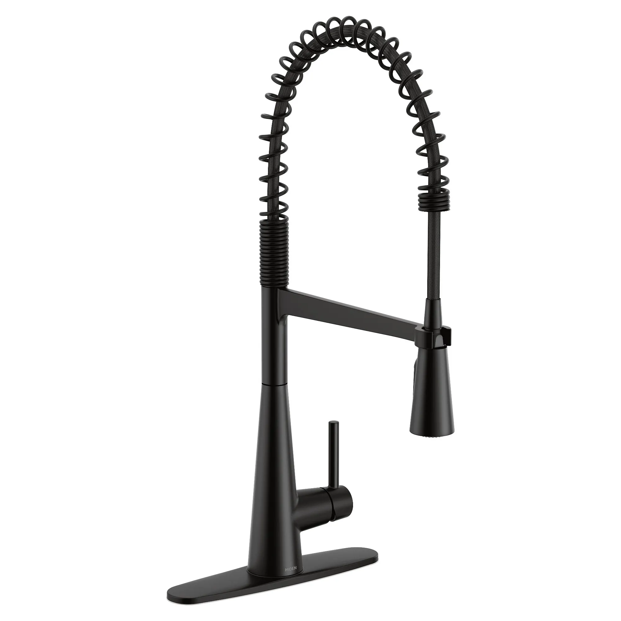 Sleek One-Handle Pre-Rinse Spring Pulldown Kitchen Faucet - Image 8