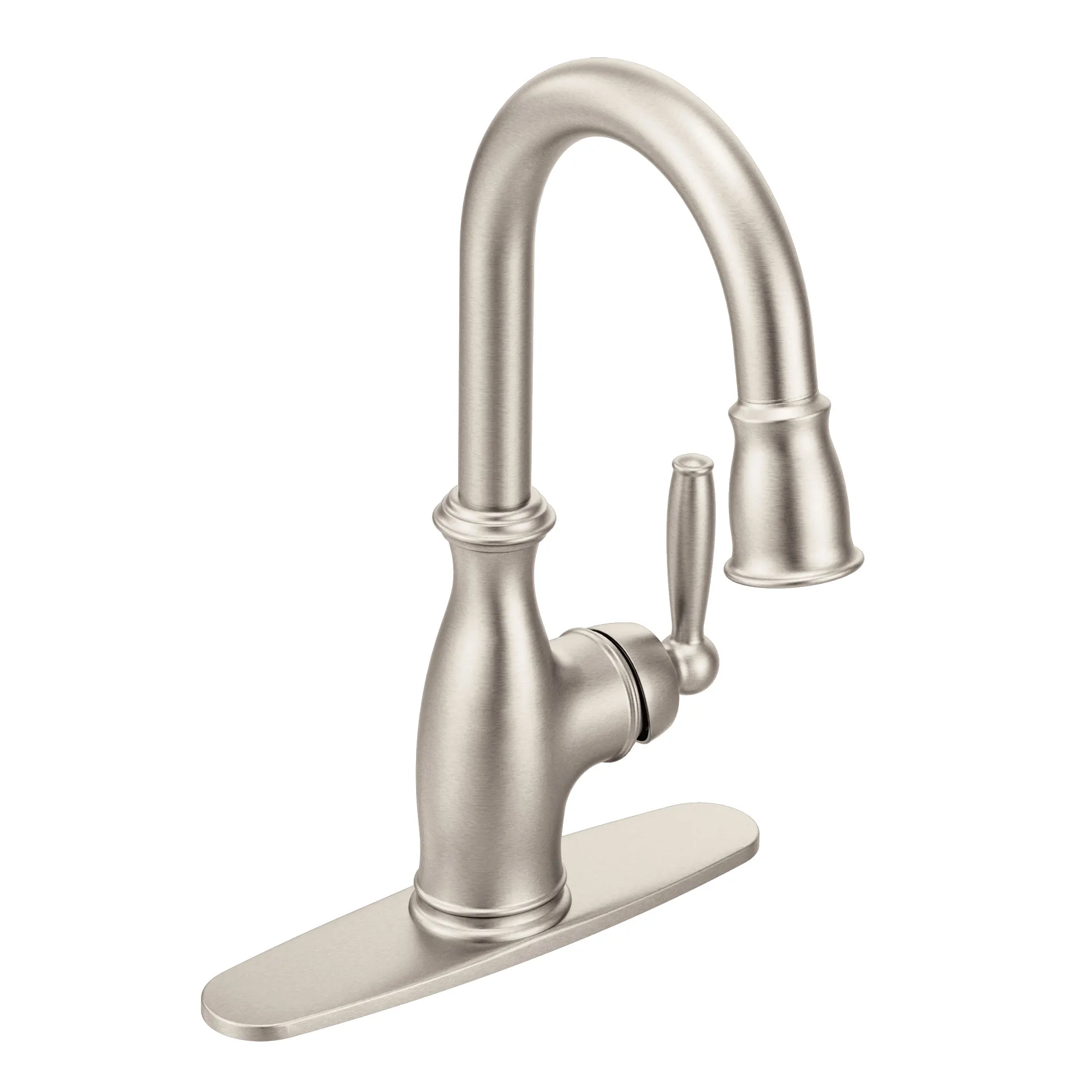 Brantford Chrome One-Handle High Arc Pulldown Bar Faucet - Image 20