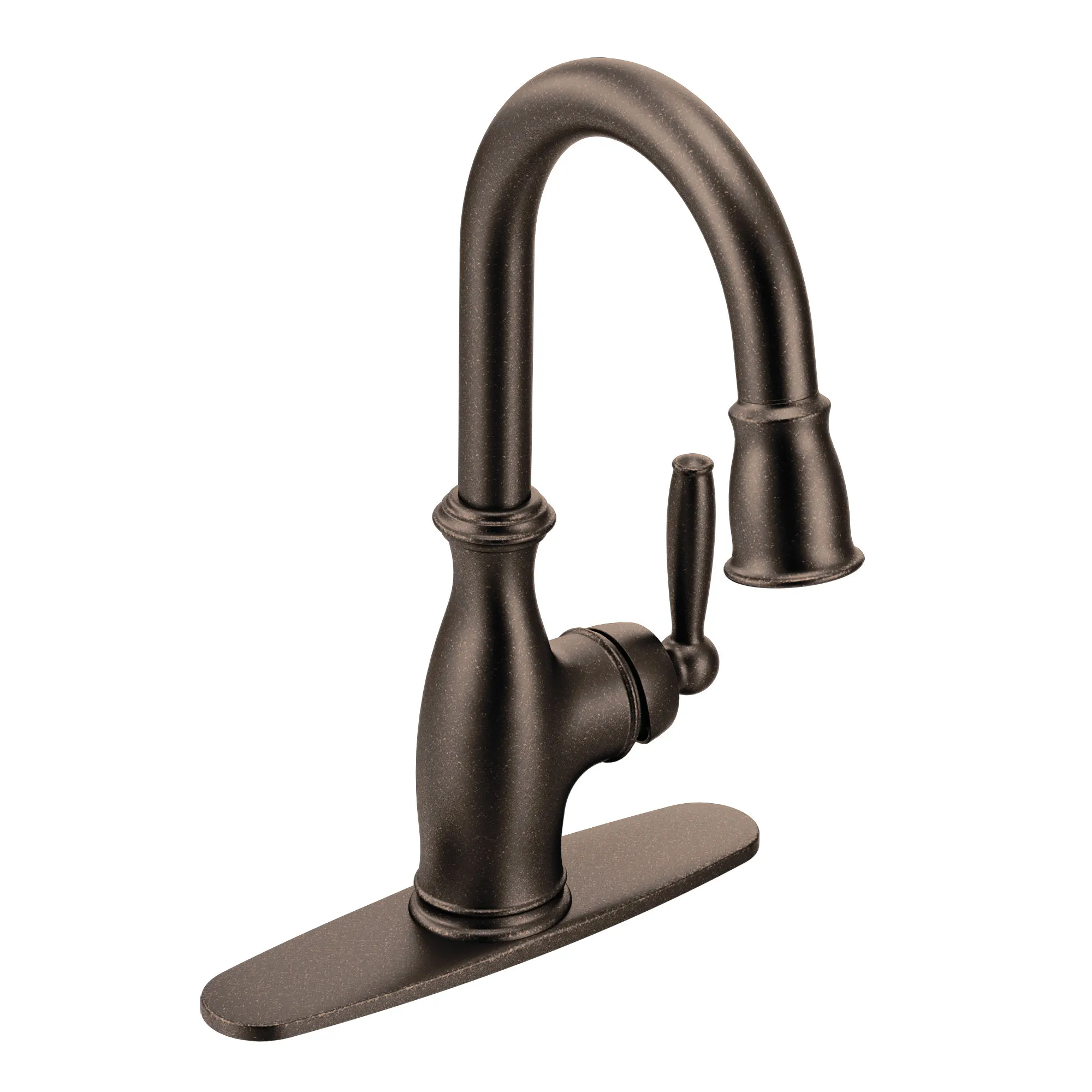 Brantford Chrome One-Handle High Arc Pulldown Bar Faucet - Image 7