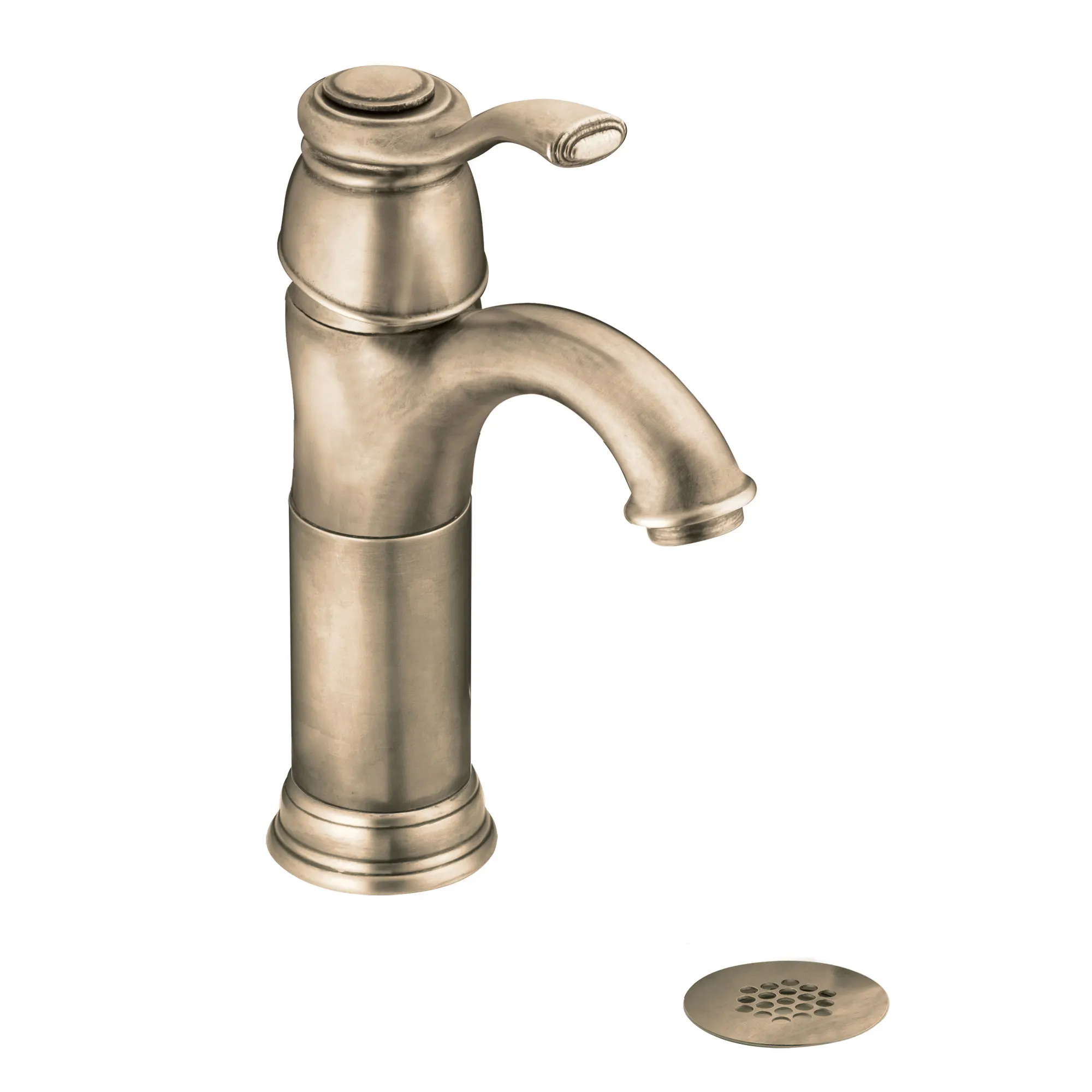 Kingsley Chrome One-Handle Low Arc Bathroom Faucet - Image 38