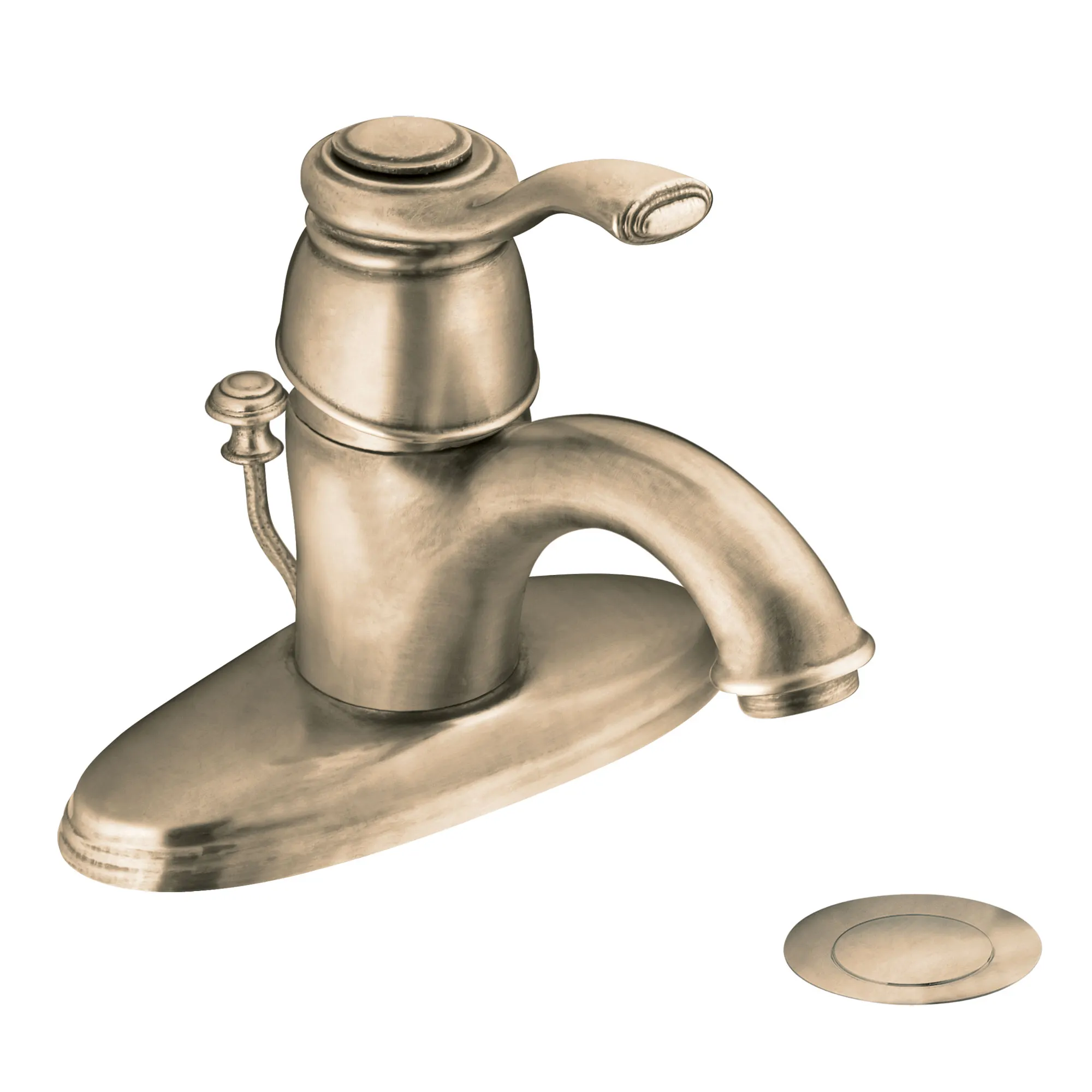 Kingsley Chrome One-Handle Low Arc Bathroom Faucet - Image 41