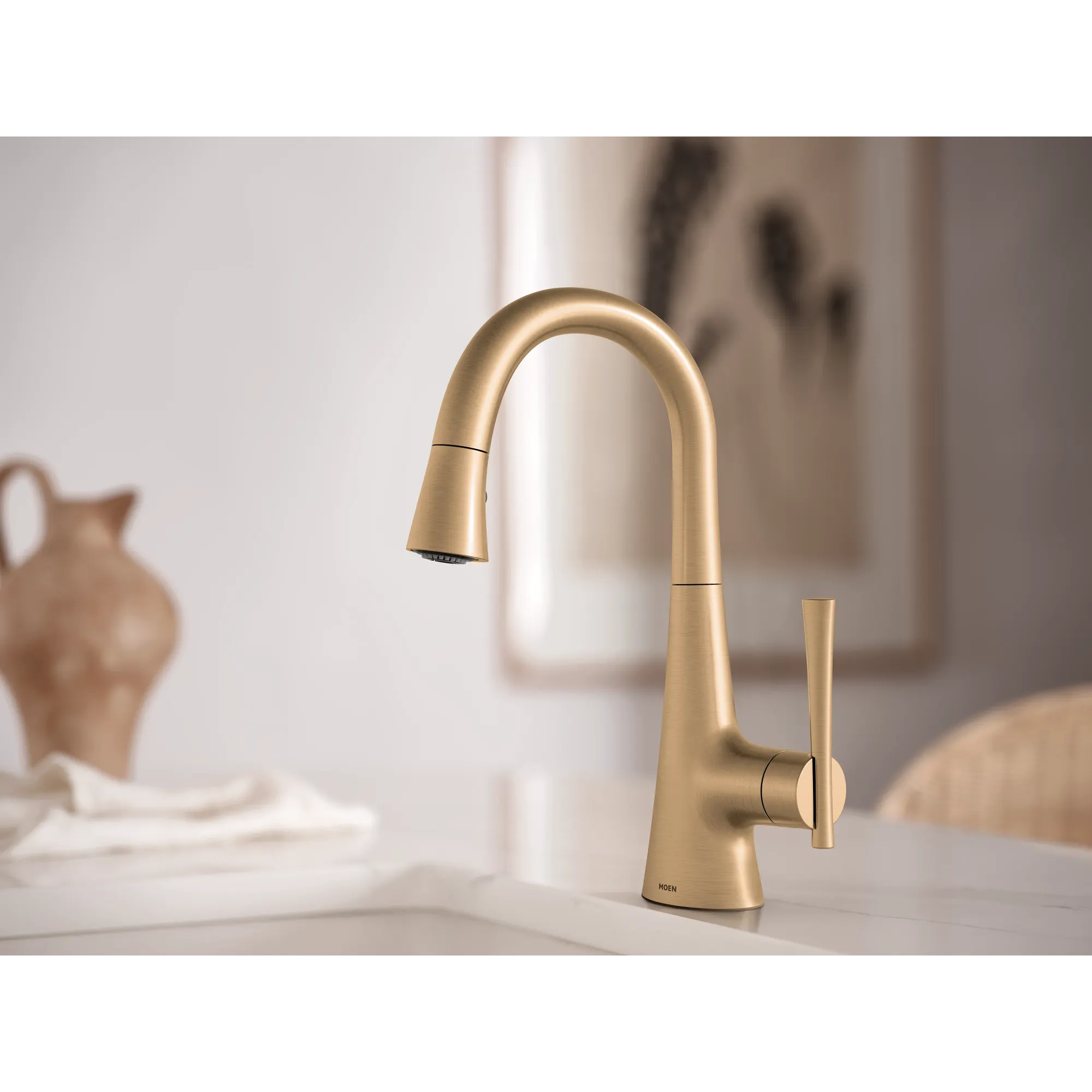 KURV One-Handle Pulldown Bar Faucet - Image 10