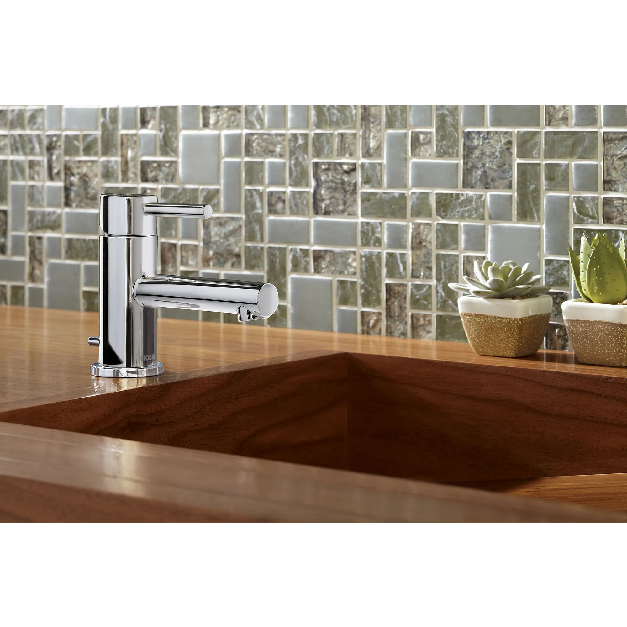 Align One-handle Low Profile Bathroom Sink Faucet - Image 3