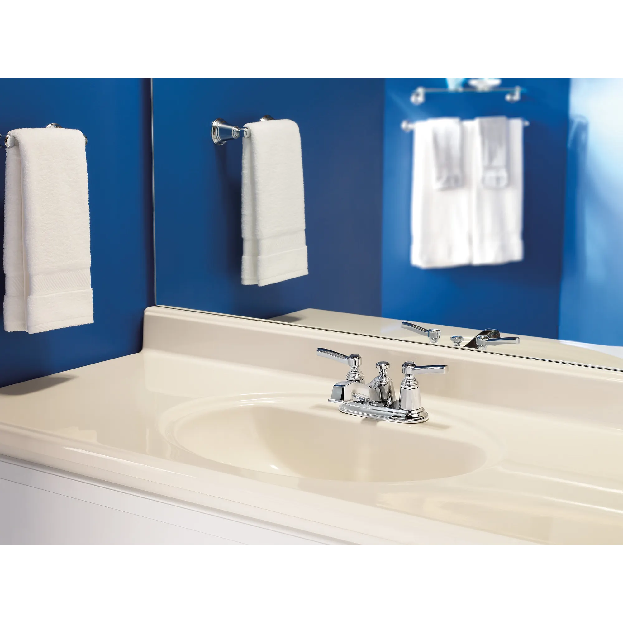 Rothbury Chrome two-handle low arc bathroom faucet - Image 5
