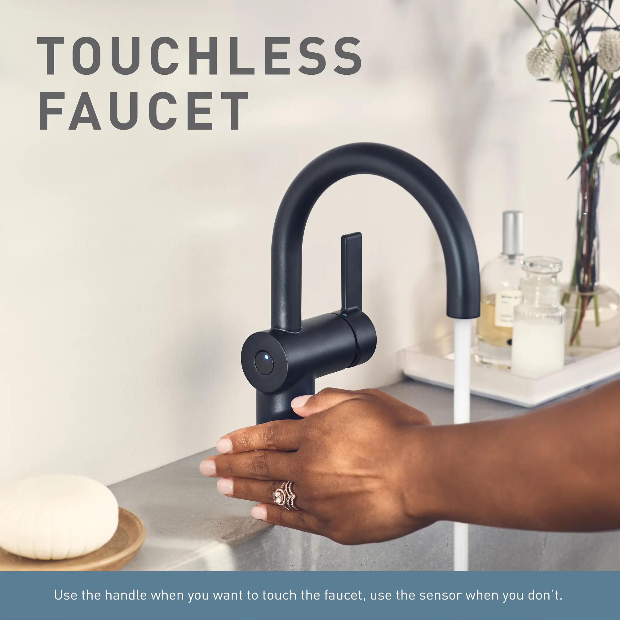 Cia MotionSense One-Handle Touchless Bathroom Faucet - Image 42