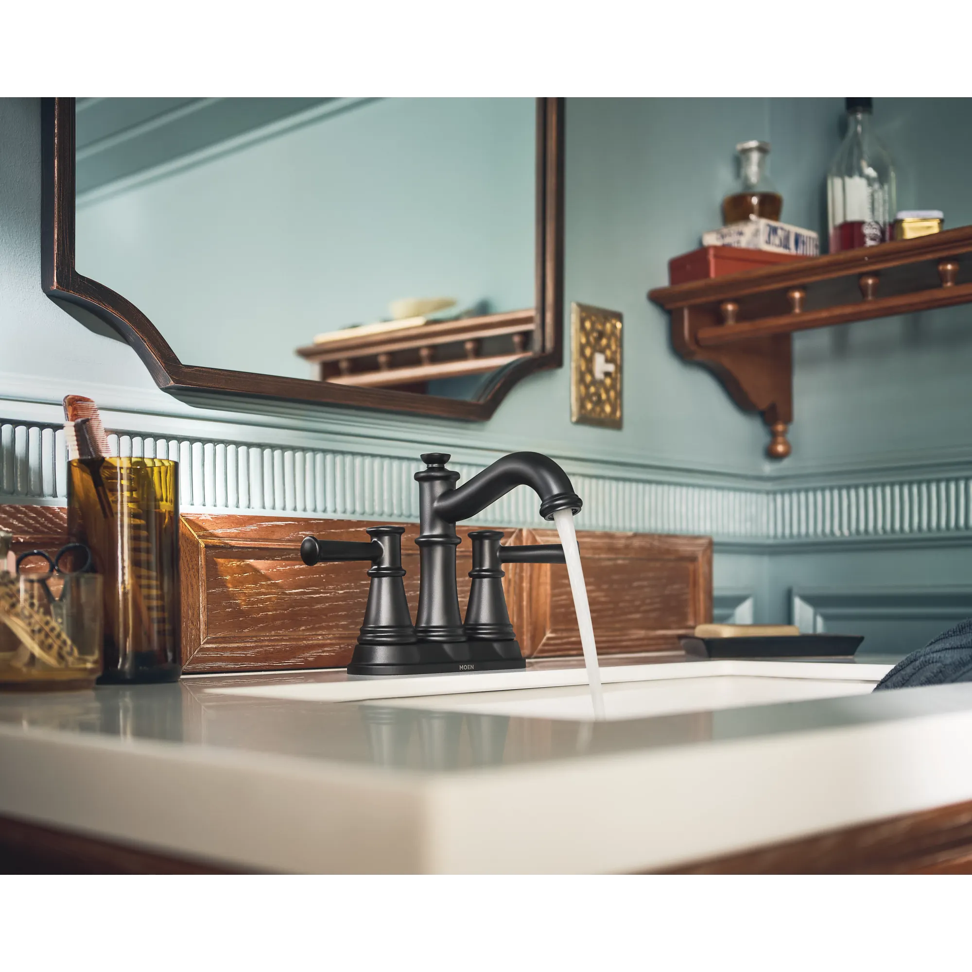 Belfield Two-handle Centerset Bathroom Sink Faucet - Image 5