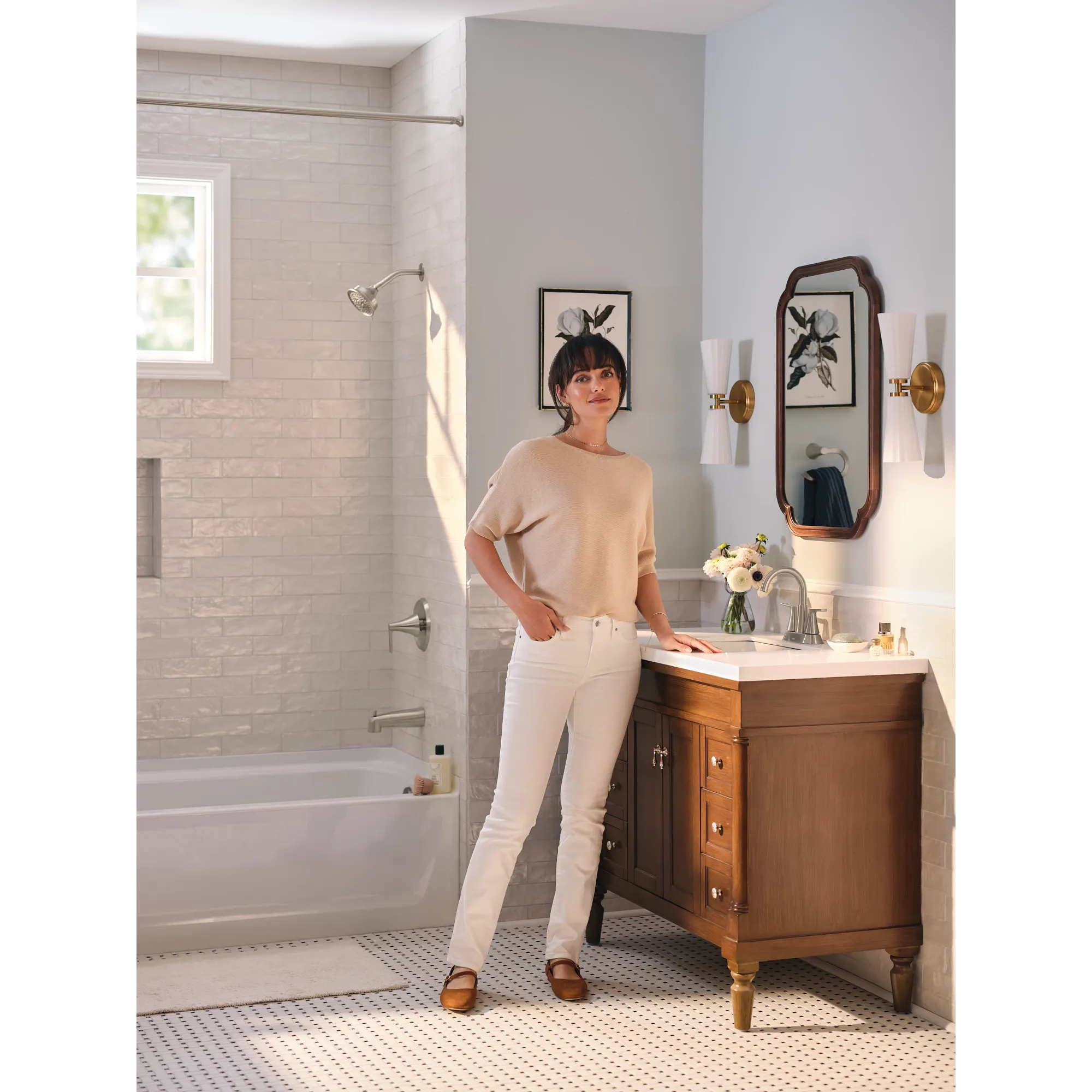 Jase Two-handle Centerset Bathroom Sink Faucet - Image 7
