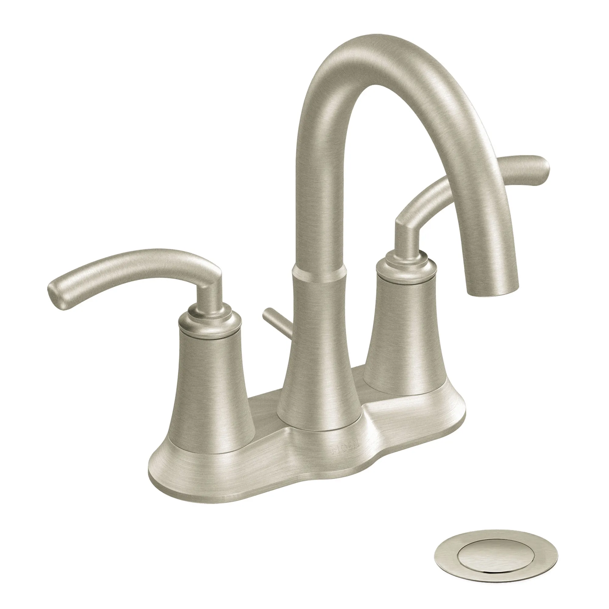 Icon Chrome two-handle high arc bathroom faucet - Image 6