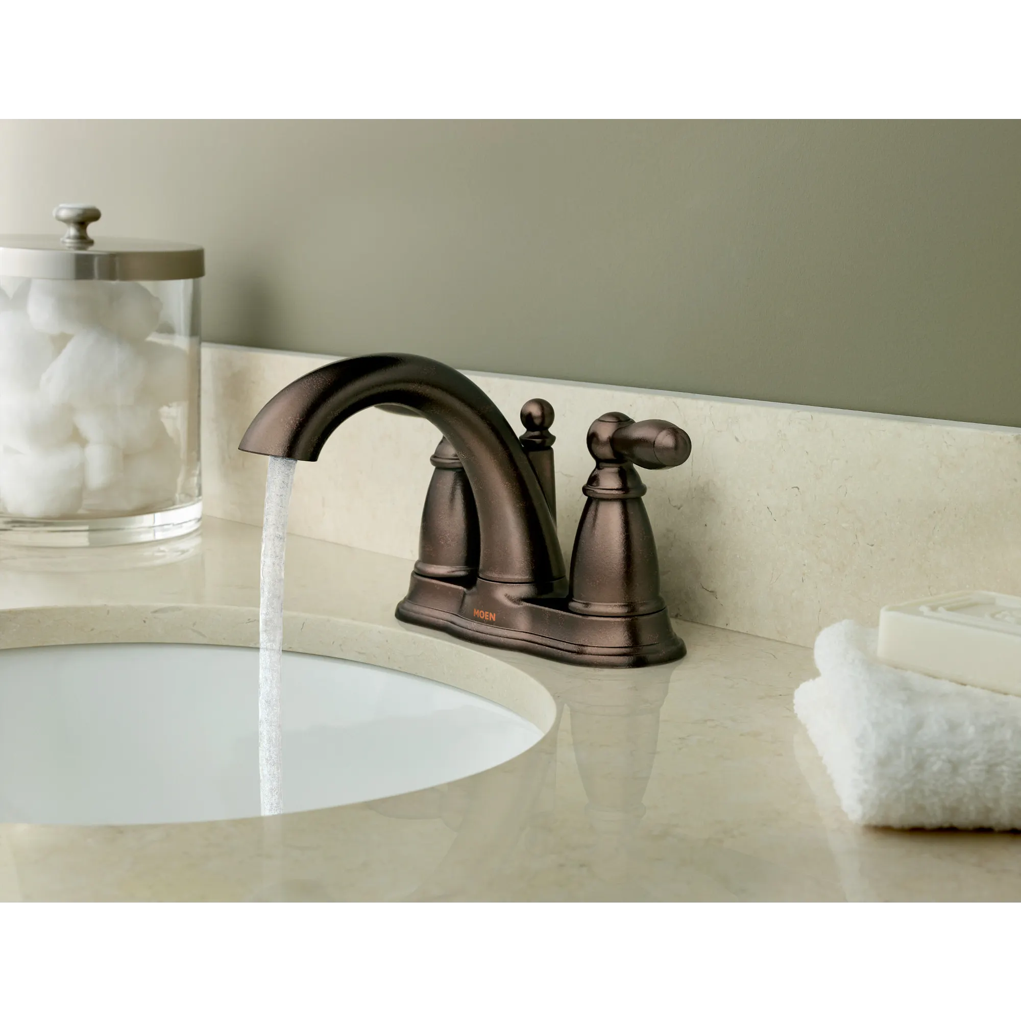 Brantford Two-handle Centerset Bathroom Sink Faucet - Image 9