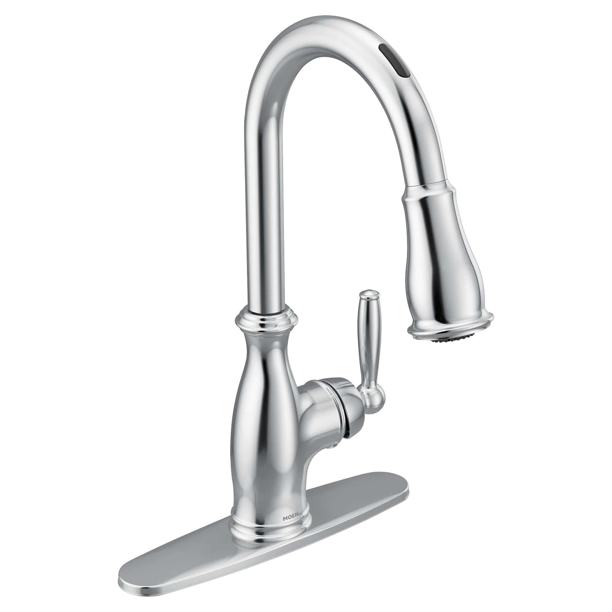 Brantford Smart Kitchen Faucet One-Handle High Arc Pulldown - Image 3