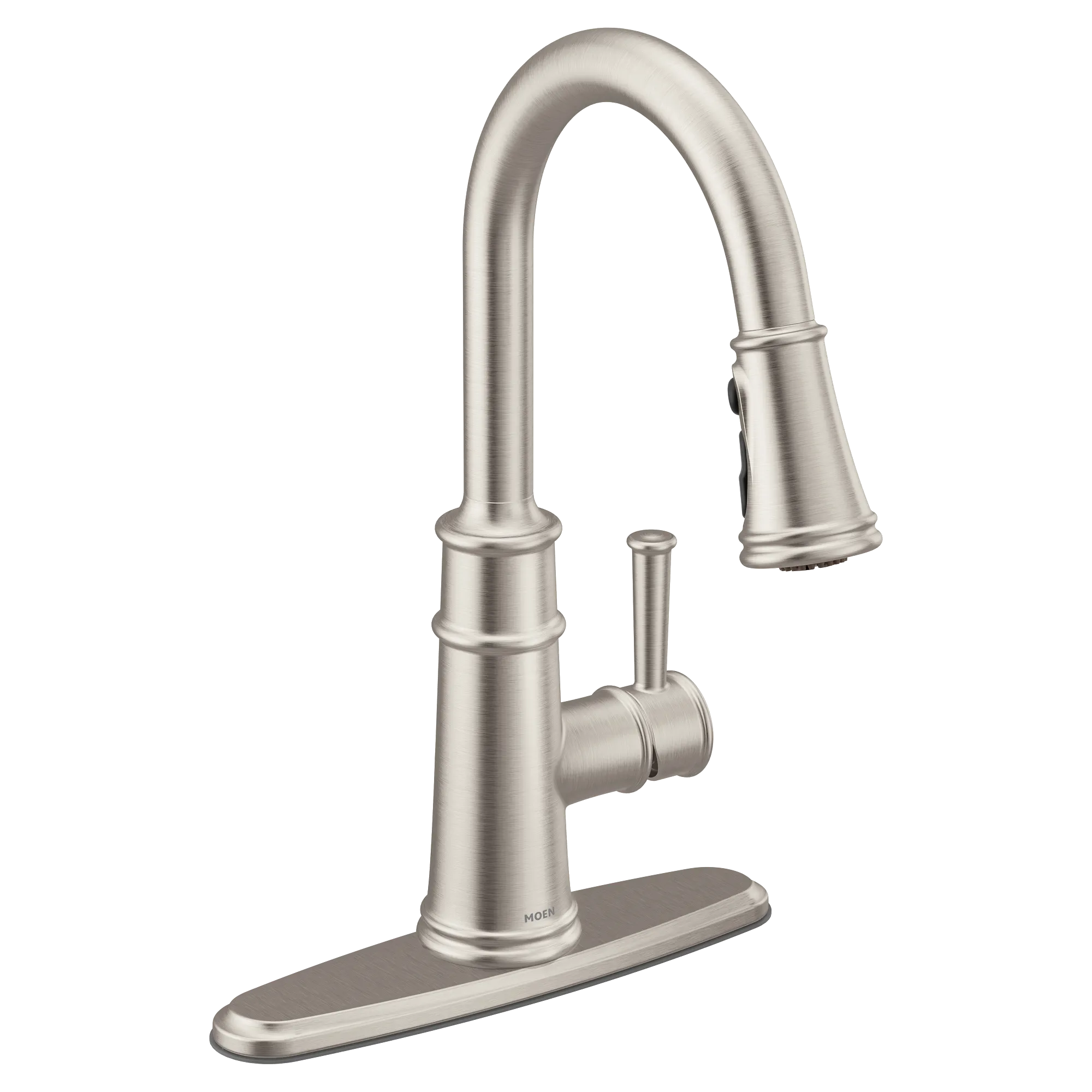 Belfield One-Handle High Arc Pulldown Kitchen Faucet - Image 11