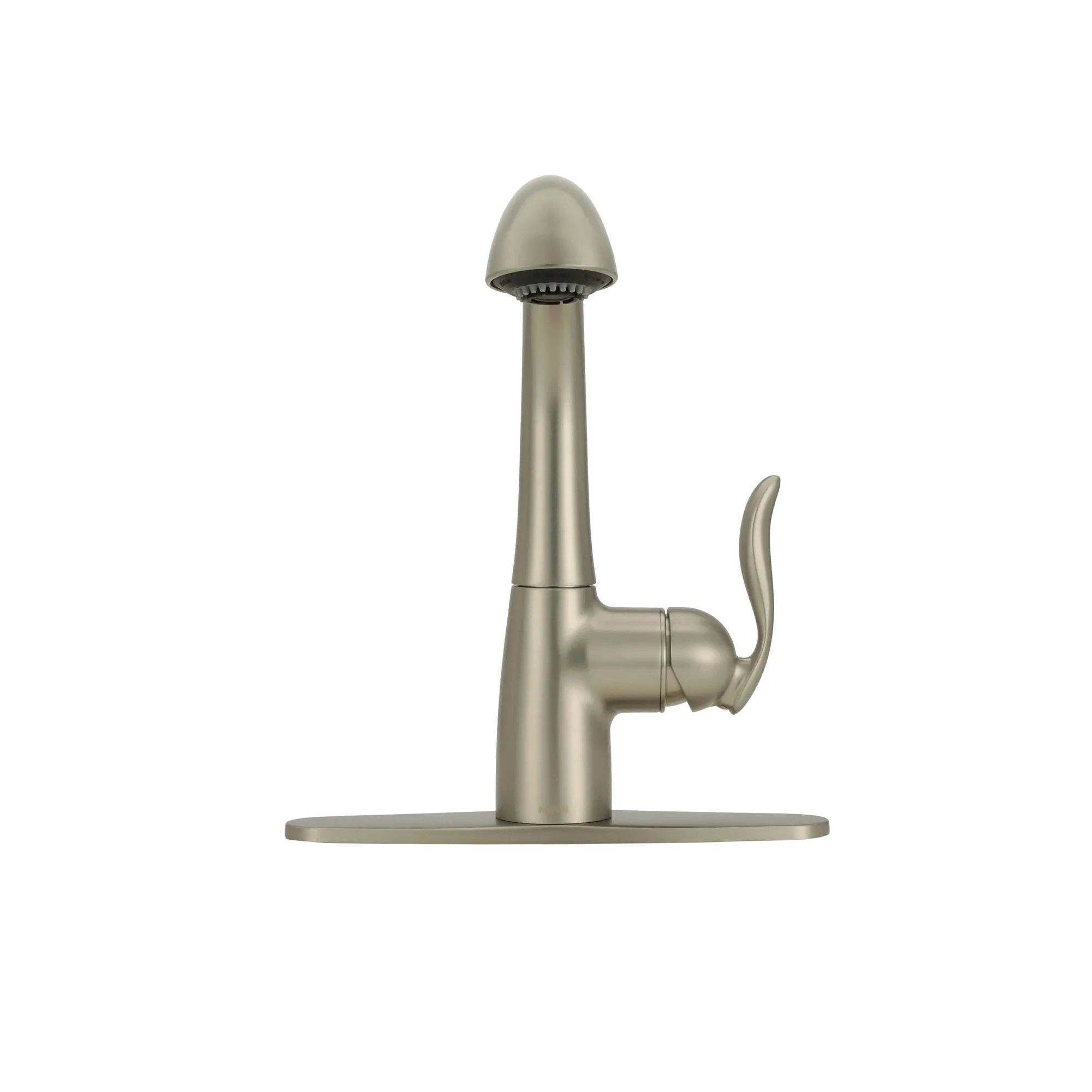 Arbor Chrome One-Handle High Arc Pullout Kitchen Faucet - Image 15