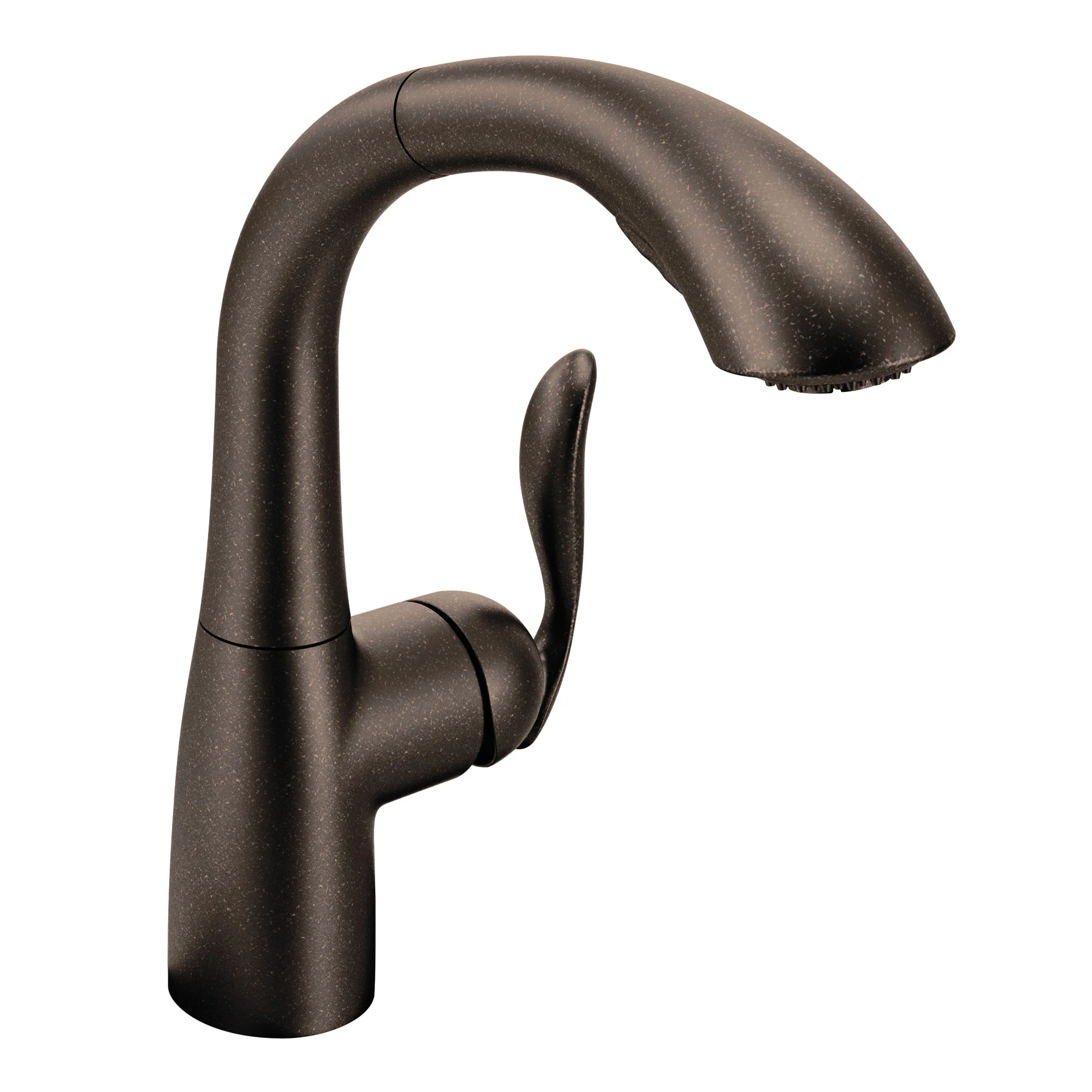Arbor Chrome One-Handle High Arc Pullout Kitchen Faucet - Image 7