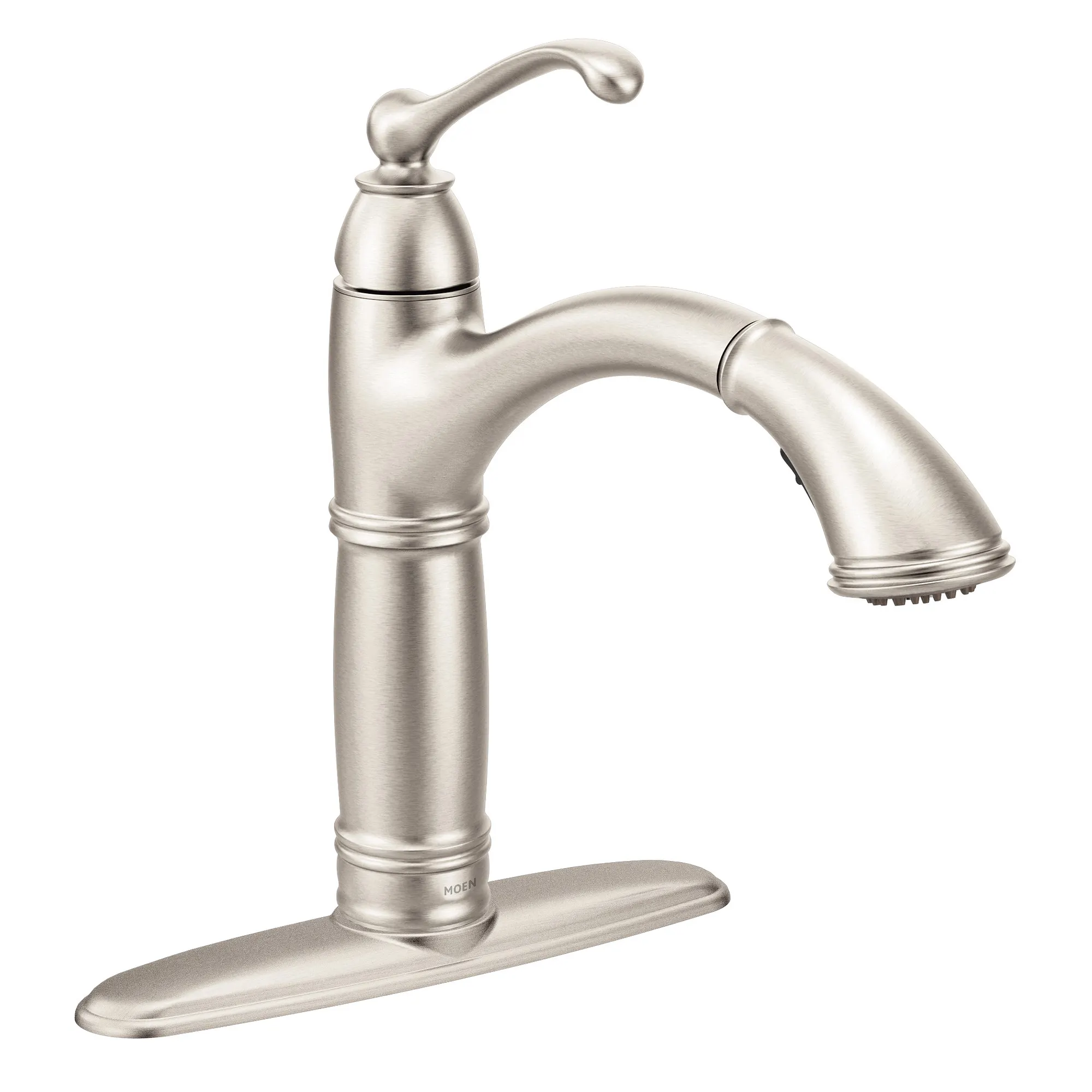 Brantford Chrome One-Handle High Arc Pullout Kitchen Faucet - Image 19