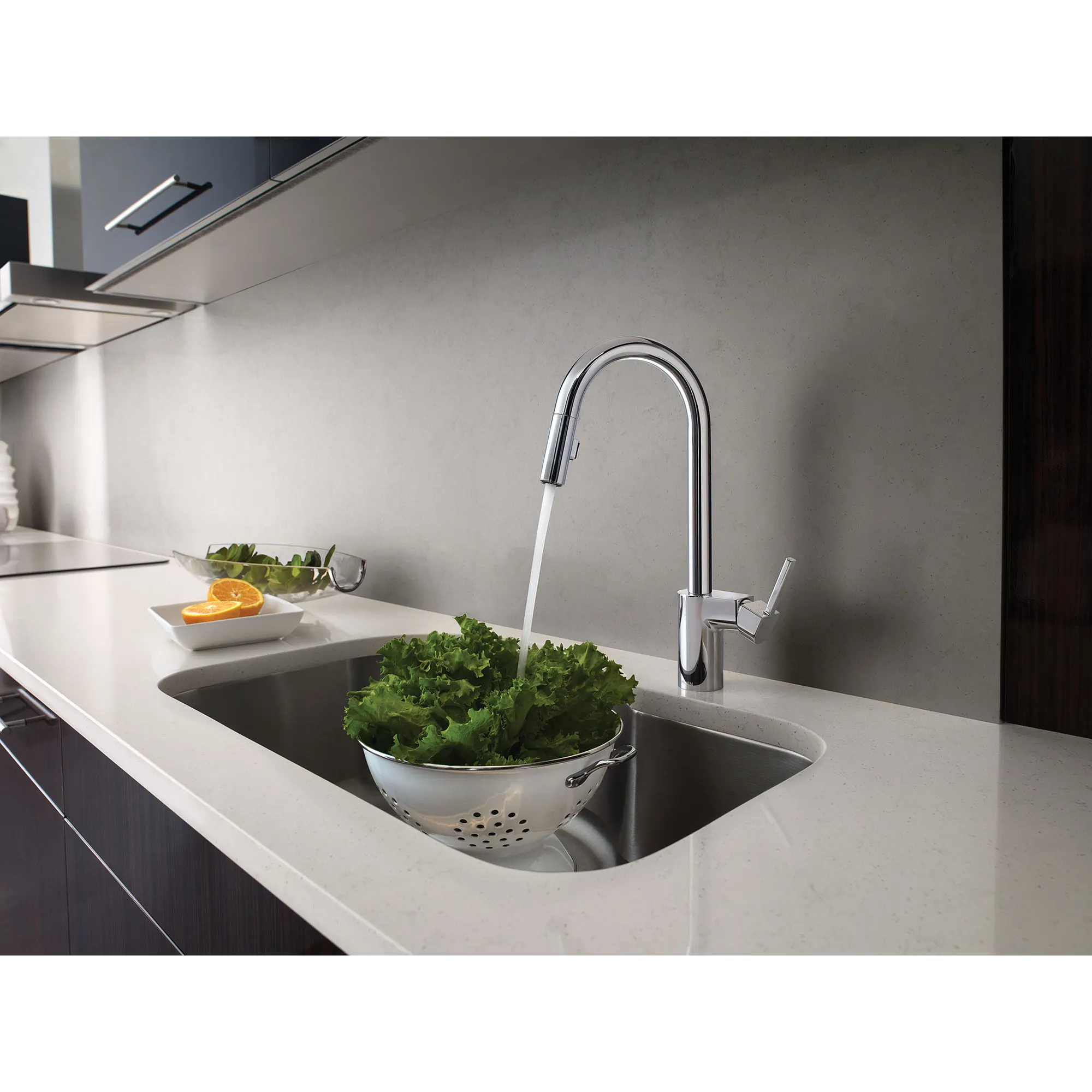 Align One-handle High Arc Pulldown Kitchen Faucet - Image 3