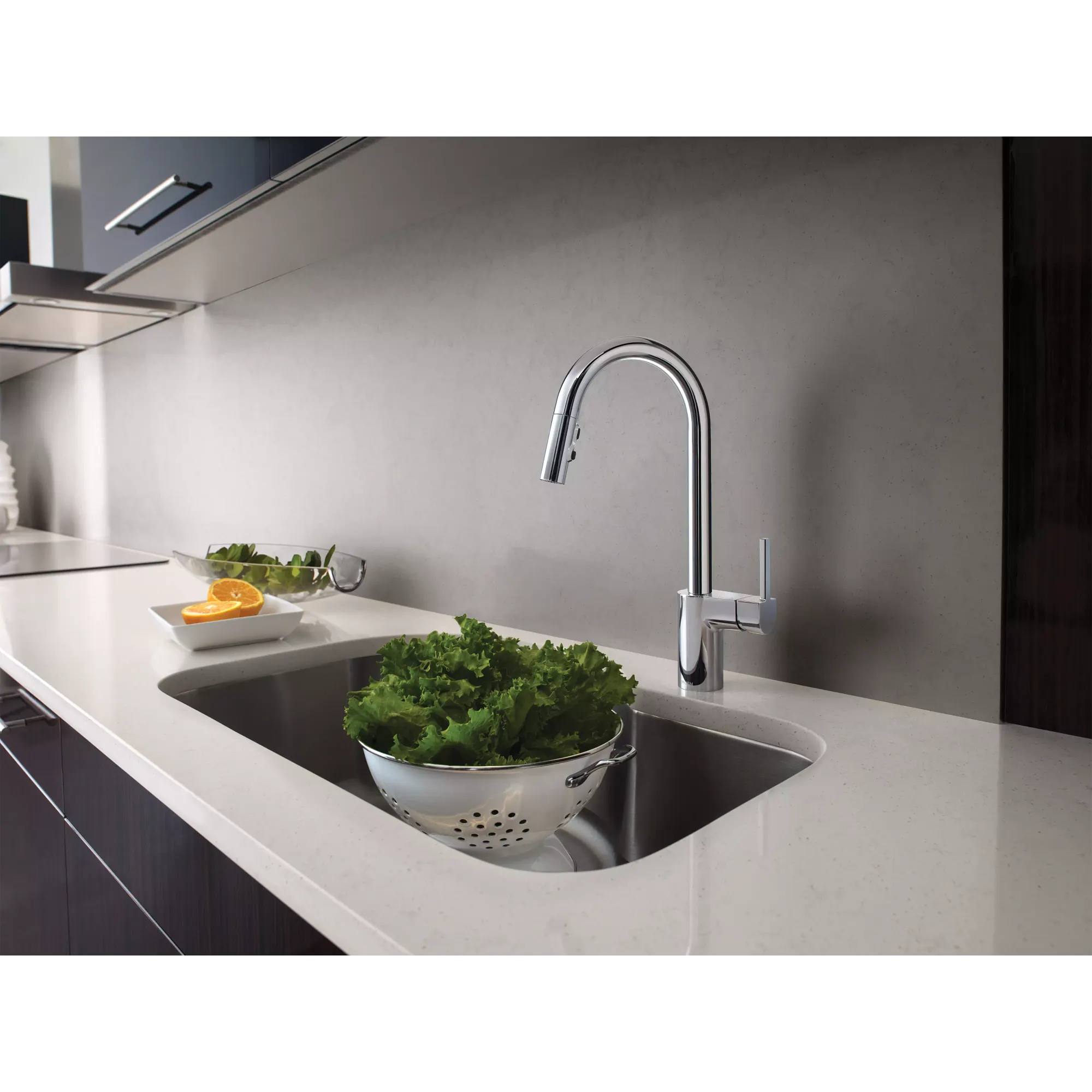 Align One-handle High Arc Pulldown Kitchen Faucet - Image 6