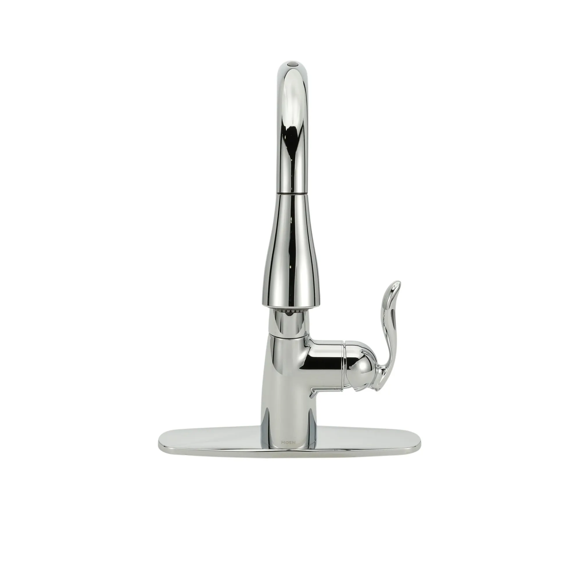 Arbor Chrome One-Handle High Arc Pulldown Kitchen Faucet - Image 7