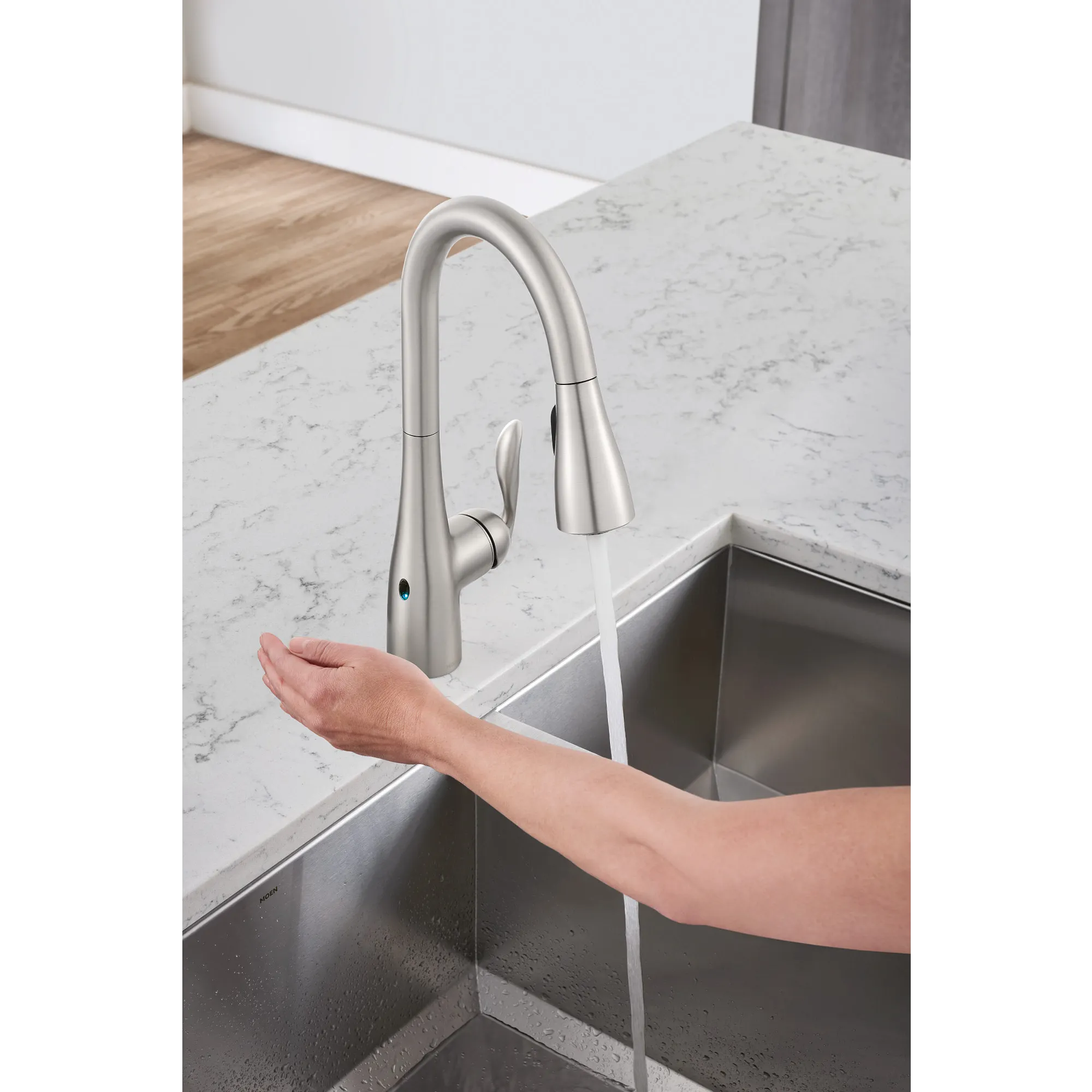 Arbor MotionSense Wave One-Handle Pulldown Touchless Kitchen Faucet - Image 10