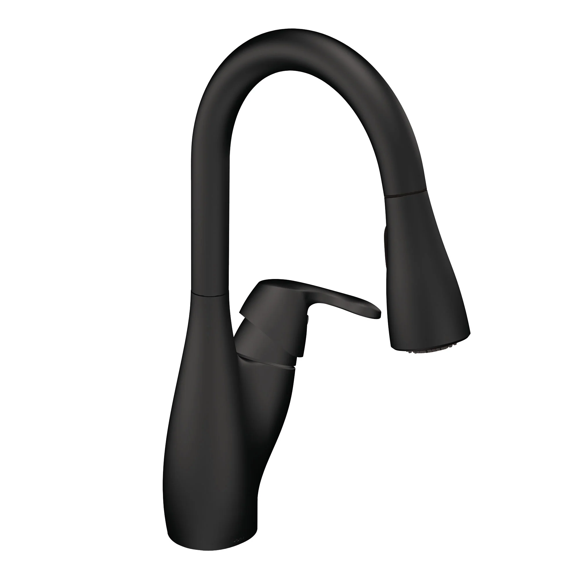 Medora Chrome one-handle high arc pulldown kitchen faucet - Image 5